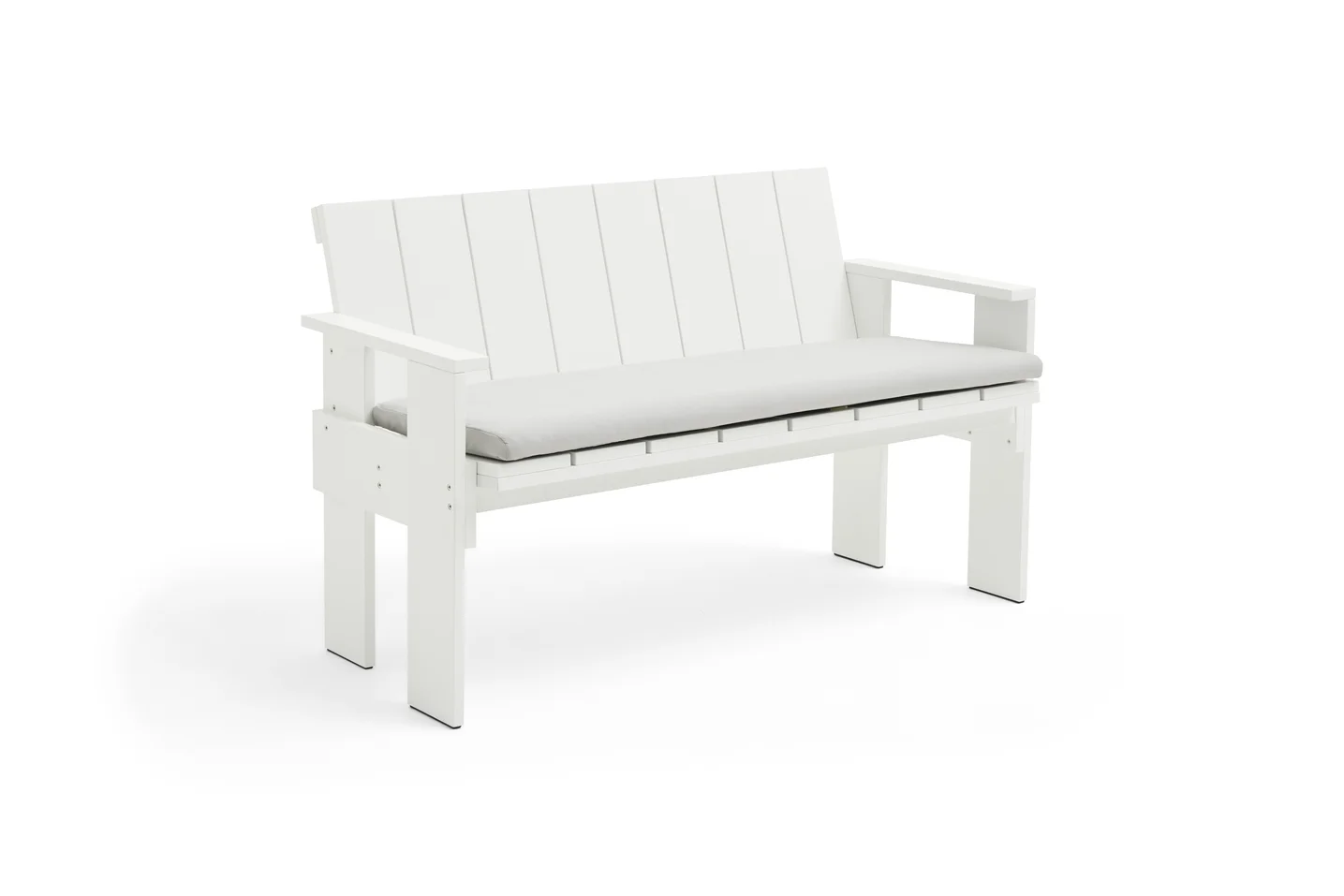 Seat Cushion for Crate Dining Bench Sky grey