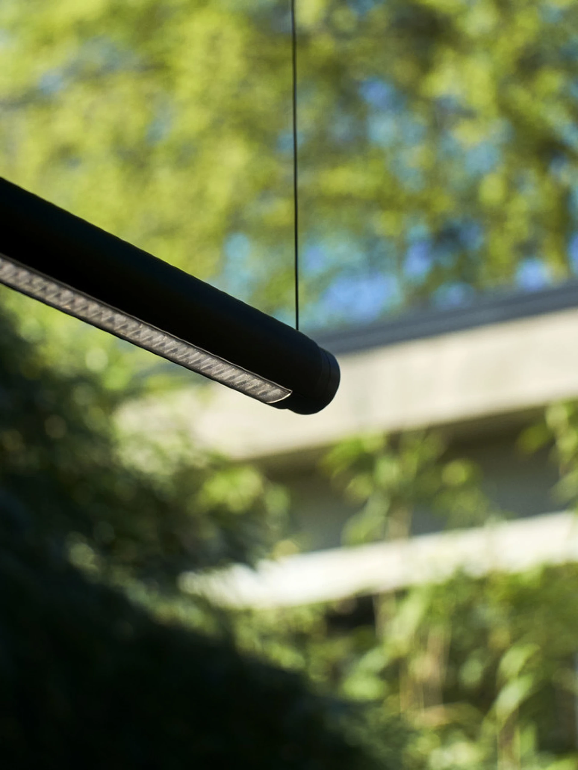 Factor Linear Suspension Lamp 1500 Directional Soft black
