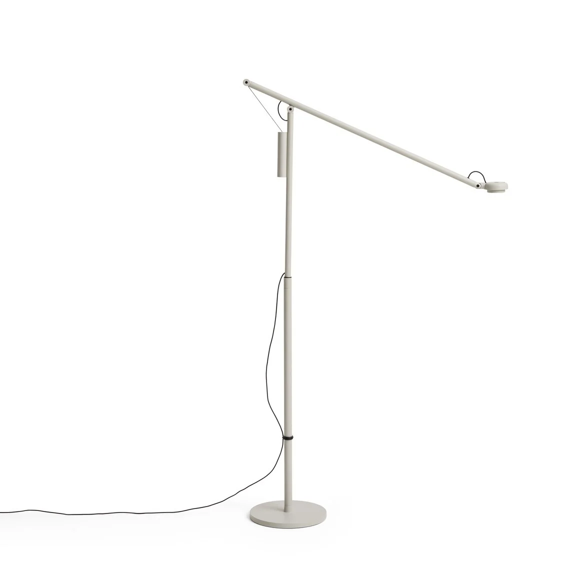Fifty-Fifty Floor Lamp Ash grey
