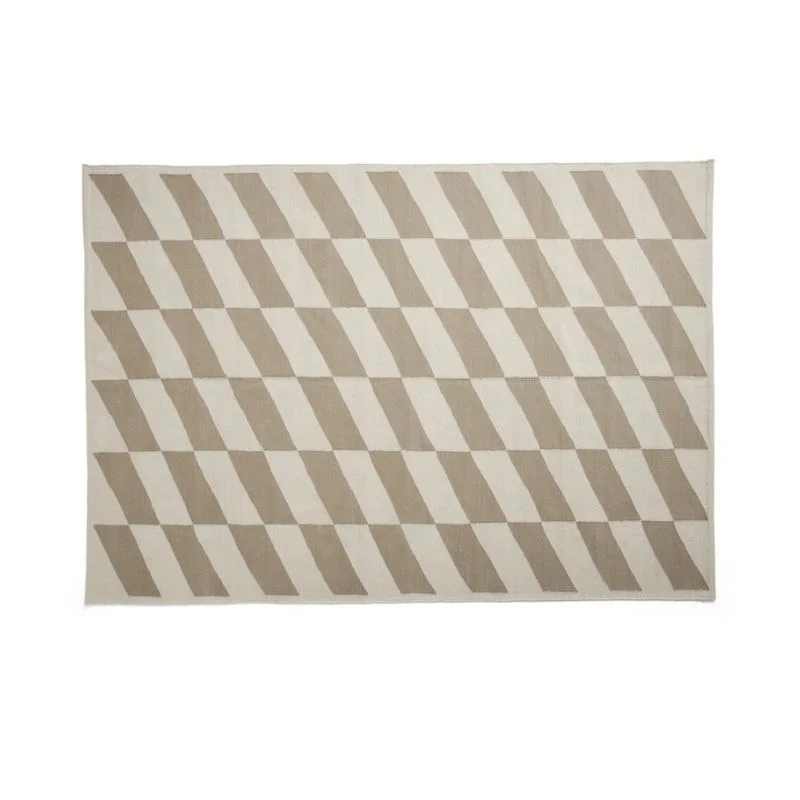 Shift Kelim Rug Beige W170 x L240