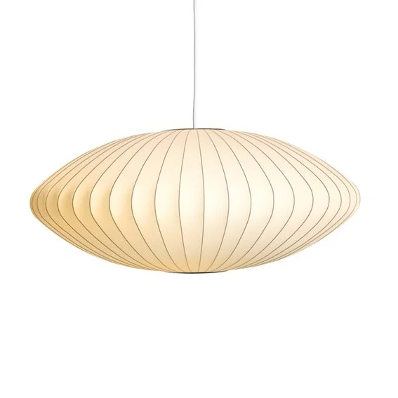 Nelson Saucer Bubble Pendant M Off-white 