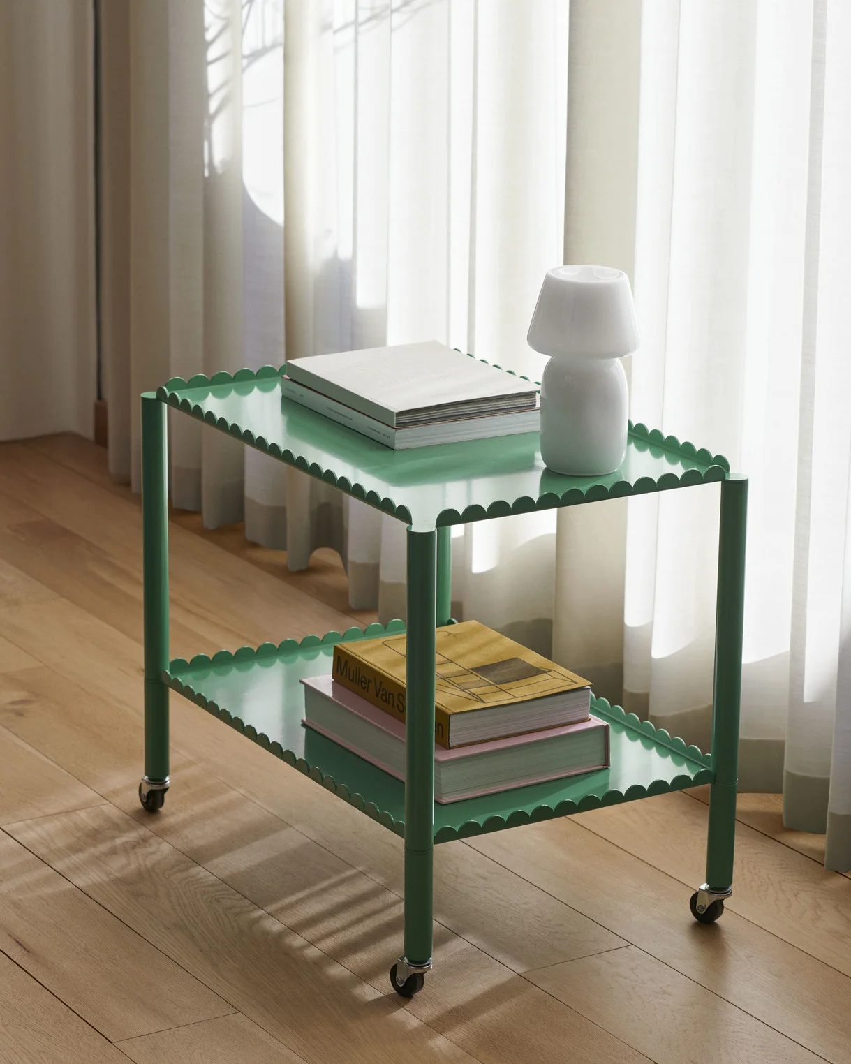 Arcs Trolley Low Soft jade