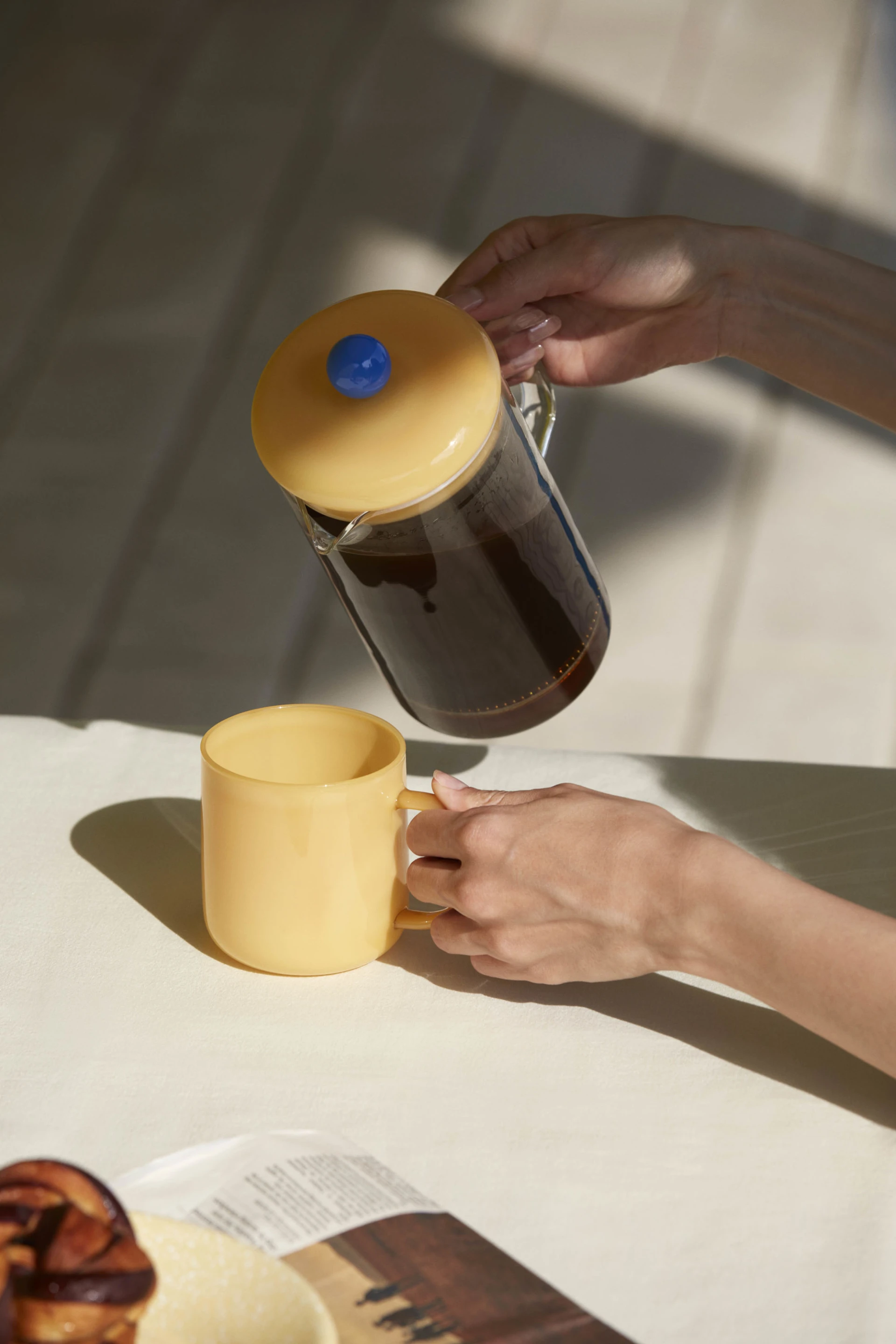 French Press Brewer Clear