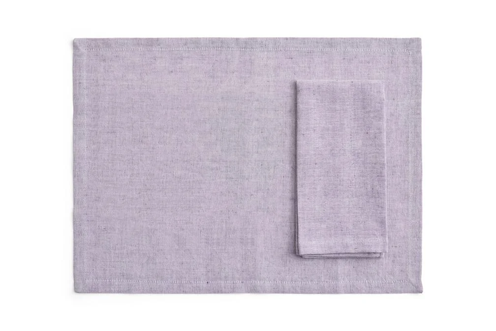 Tavolo Napkin/Placemat Set of 4 Soft purple