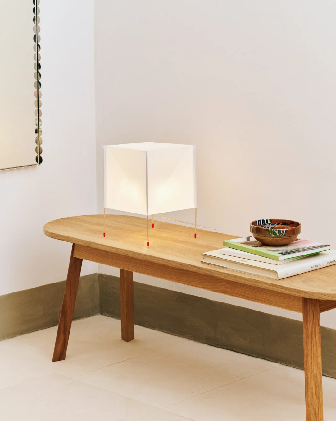 Paper Cube Table Lamp