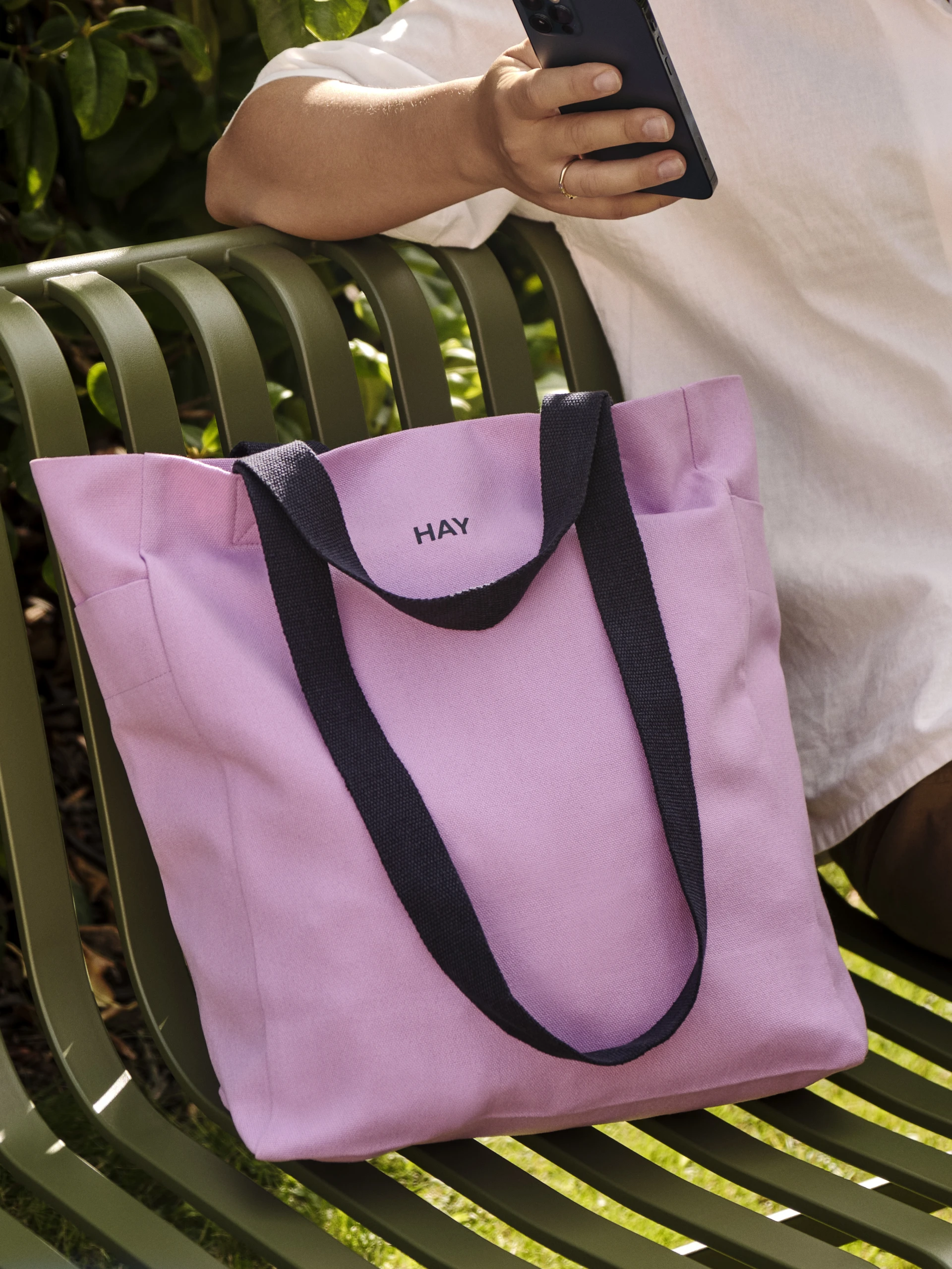 Everyday tote bag olive 