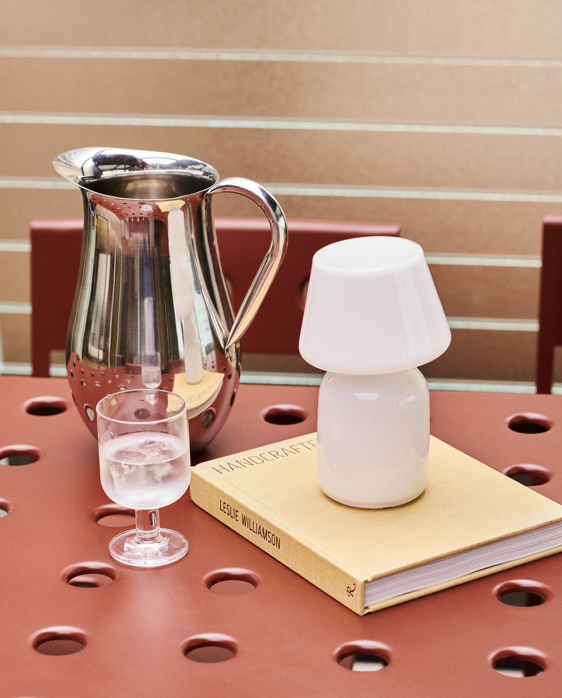 Apollo Portable Lamp White