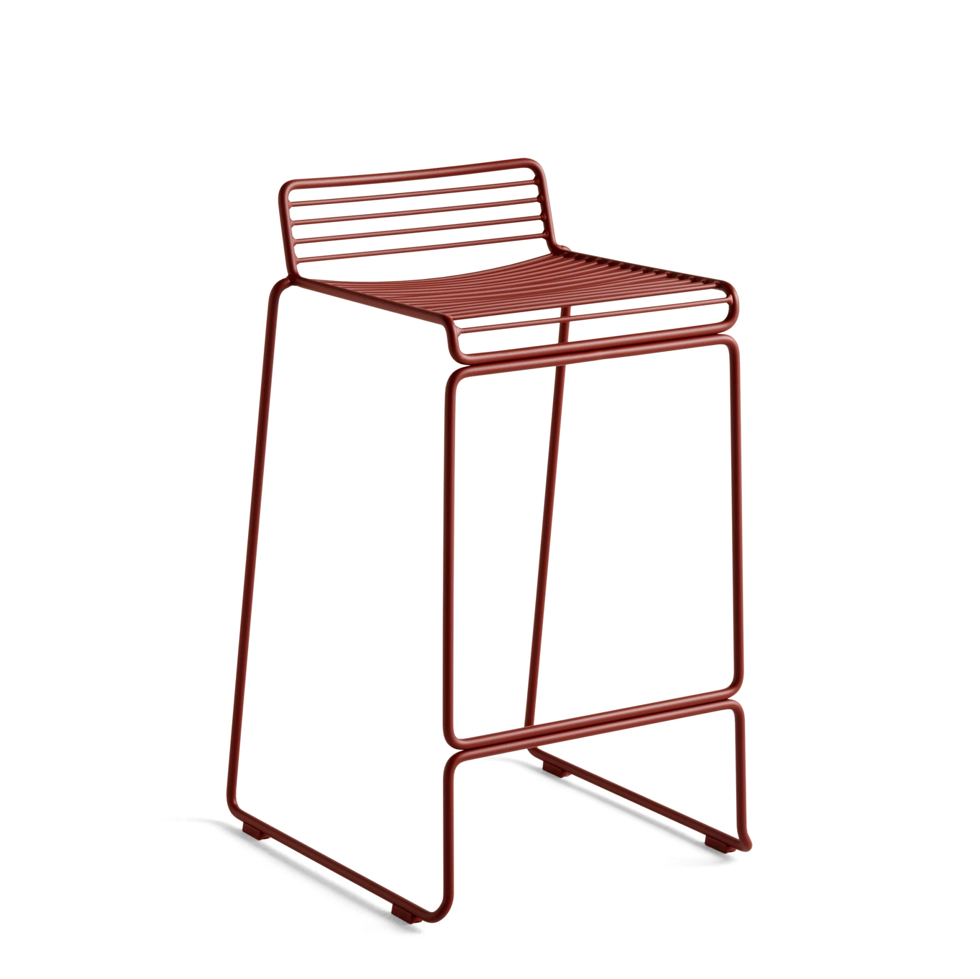 Hee Bar Stool Low Rust