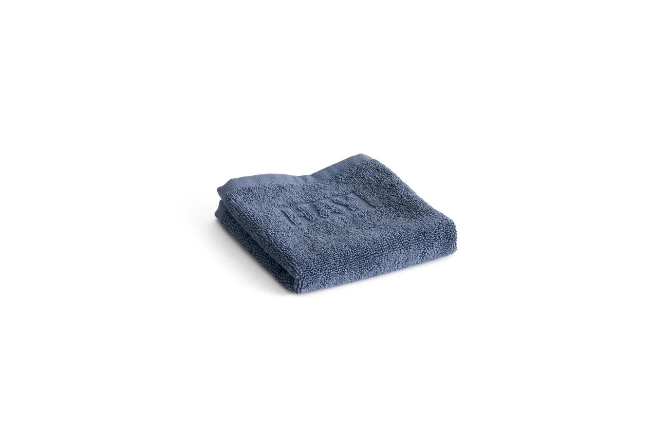 Mono Wash Cloth Steel blue