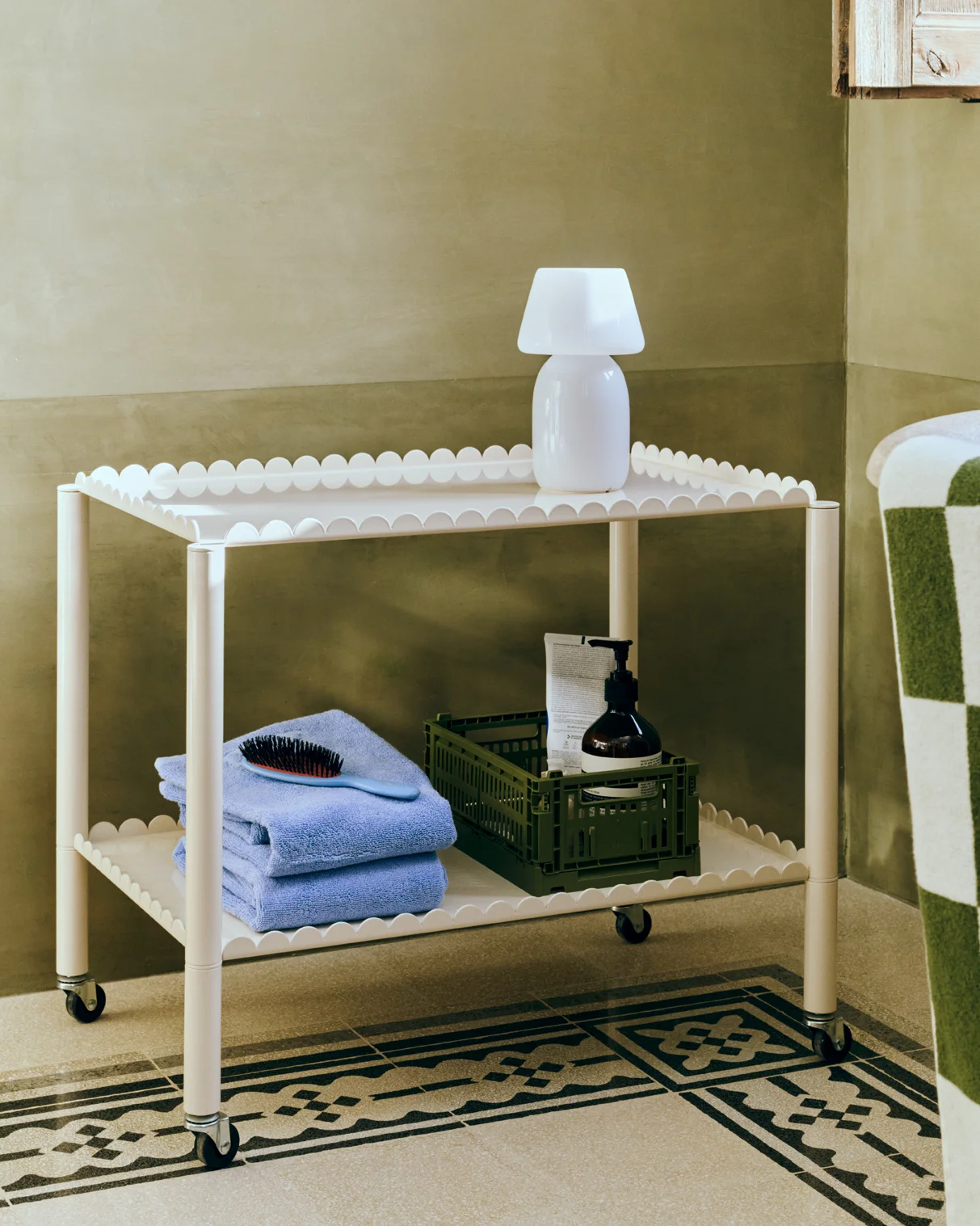 Apollo Portable Lamp White