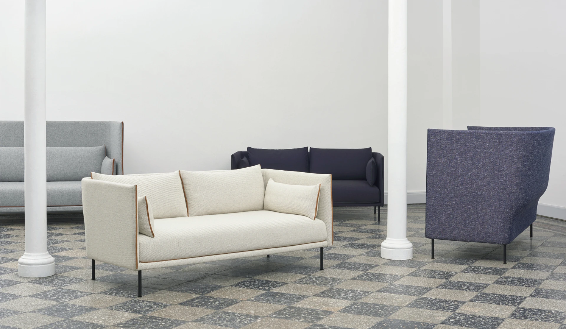 Silhouette Sofa 3 Seater High Silhouette Sofa 3 Seater High