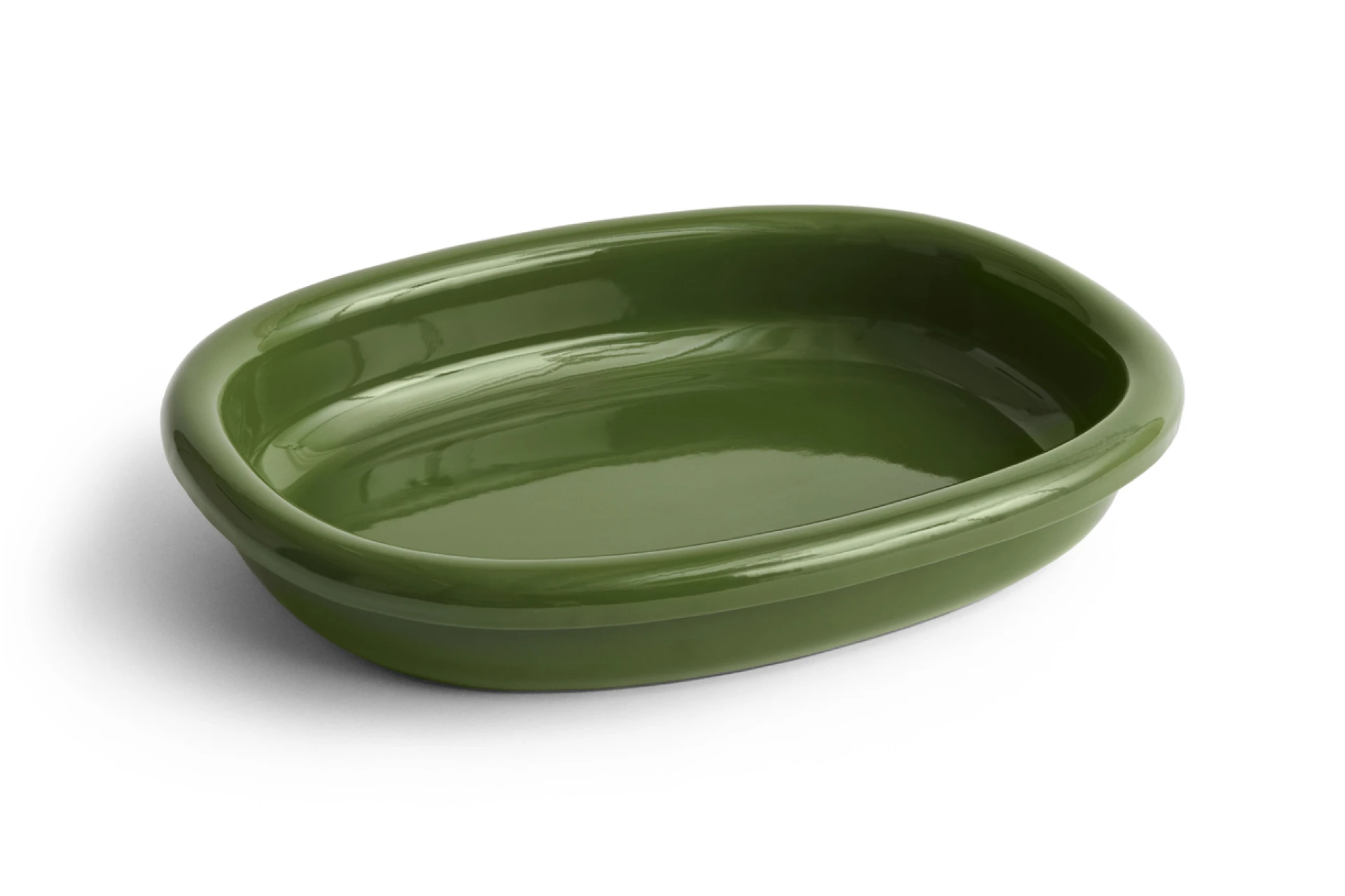 Barro Oval Dish Large Green