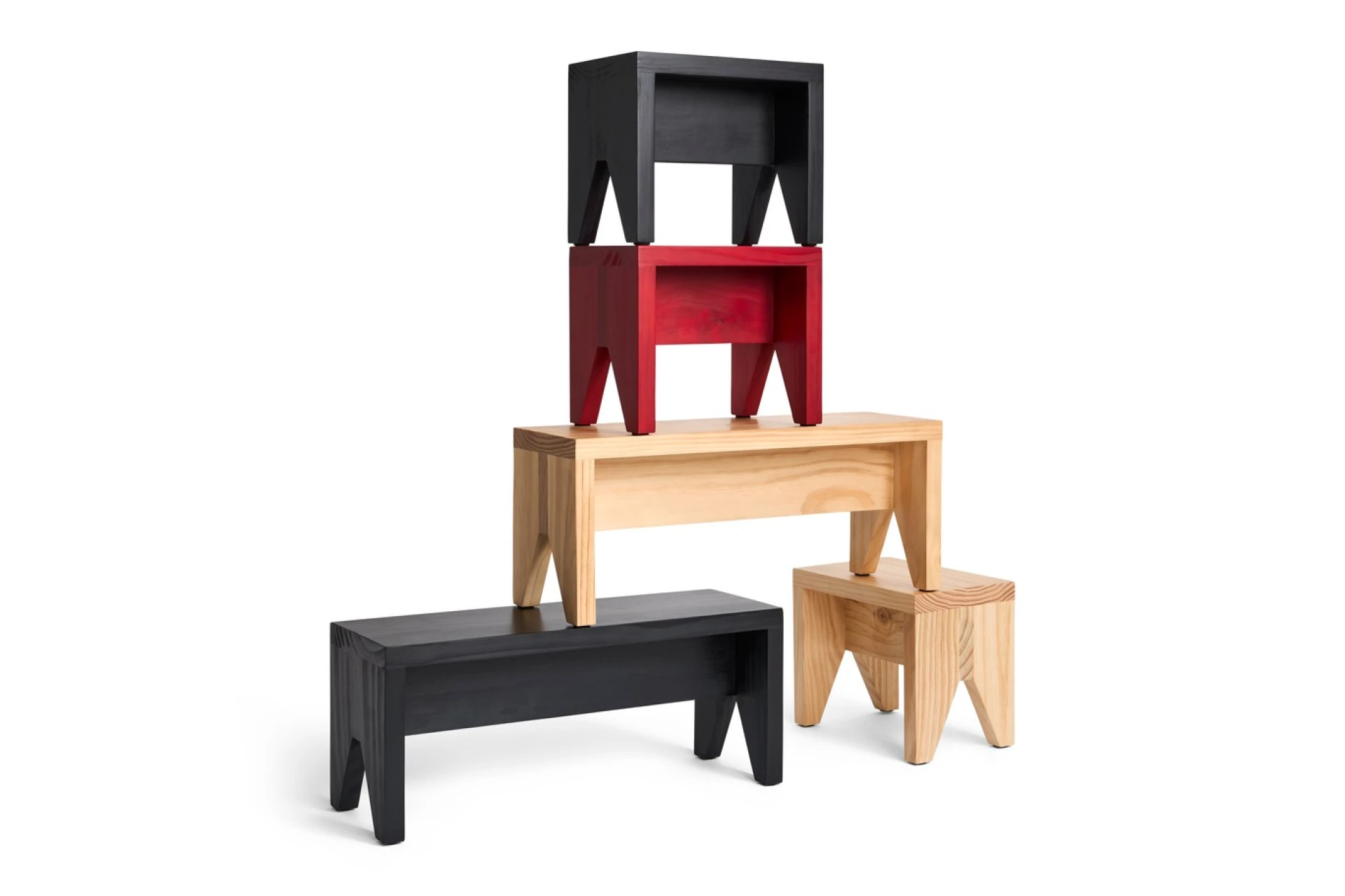 Manolito Stool Short Natural