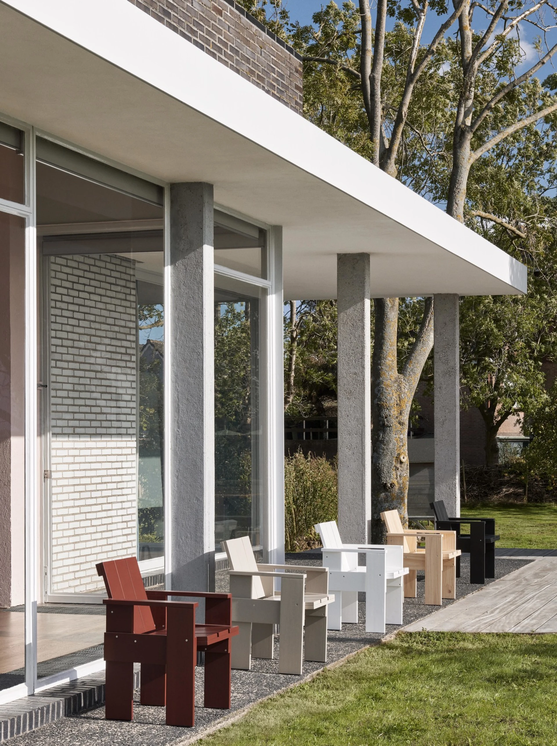 Crate Dining Chair White