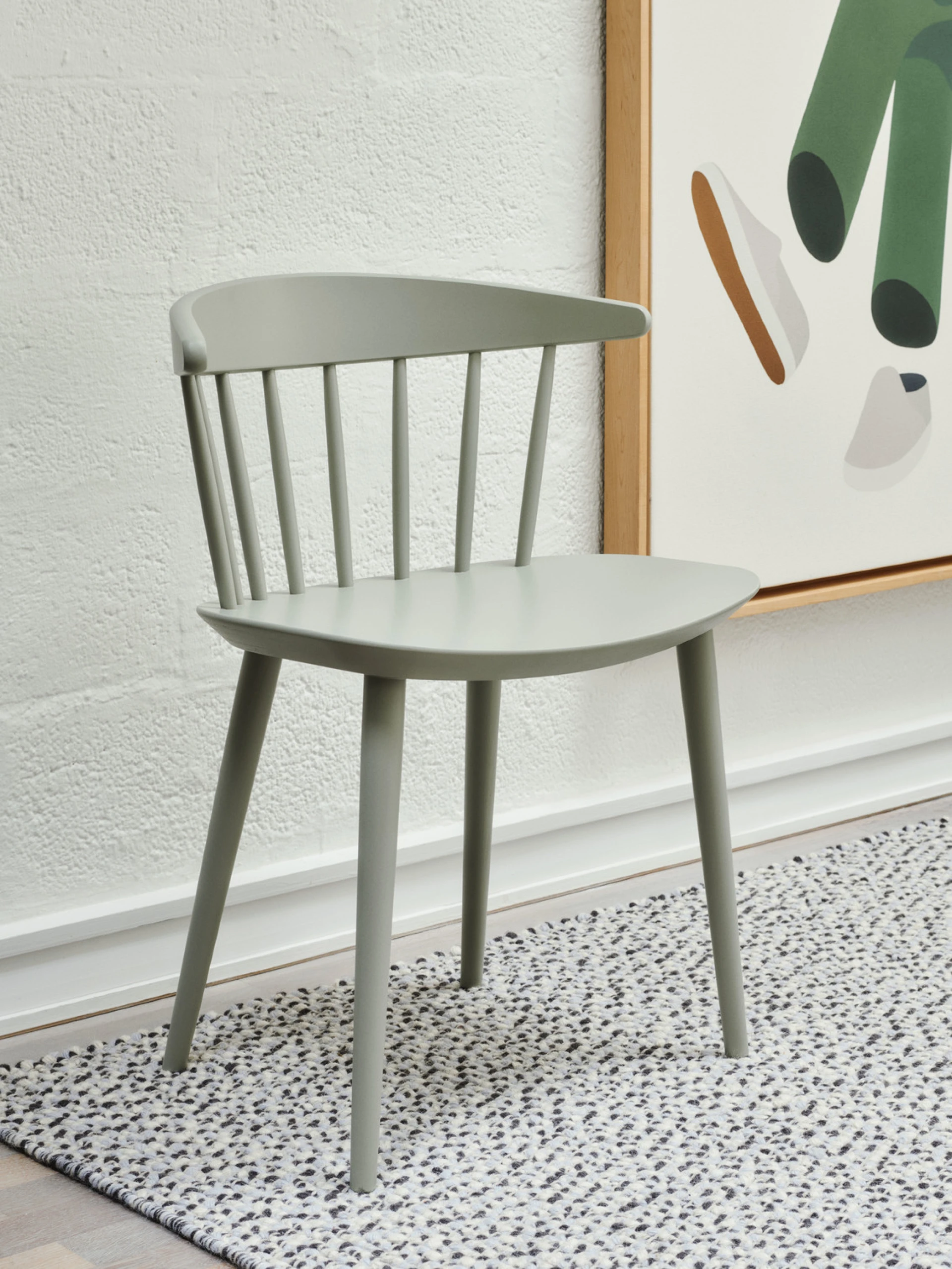 J104 Chair Water-based lacquered oak