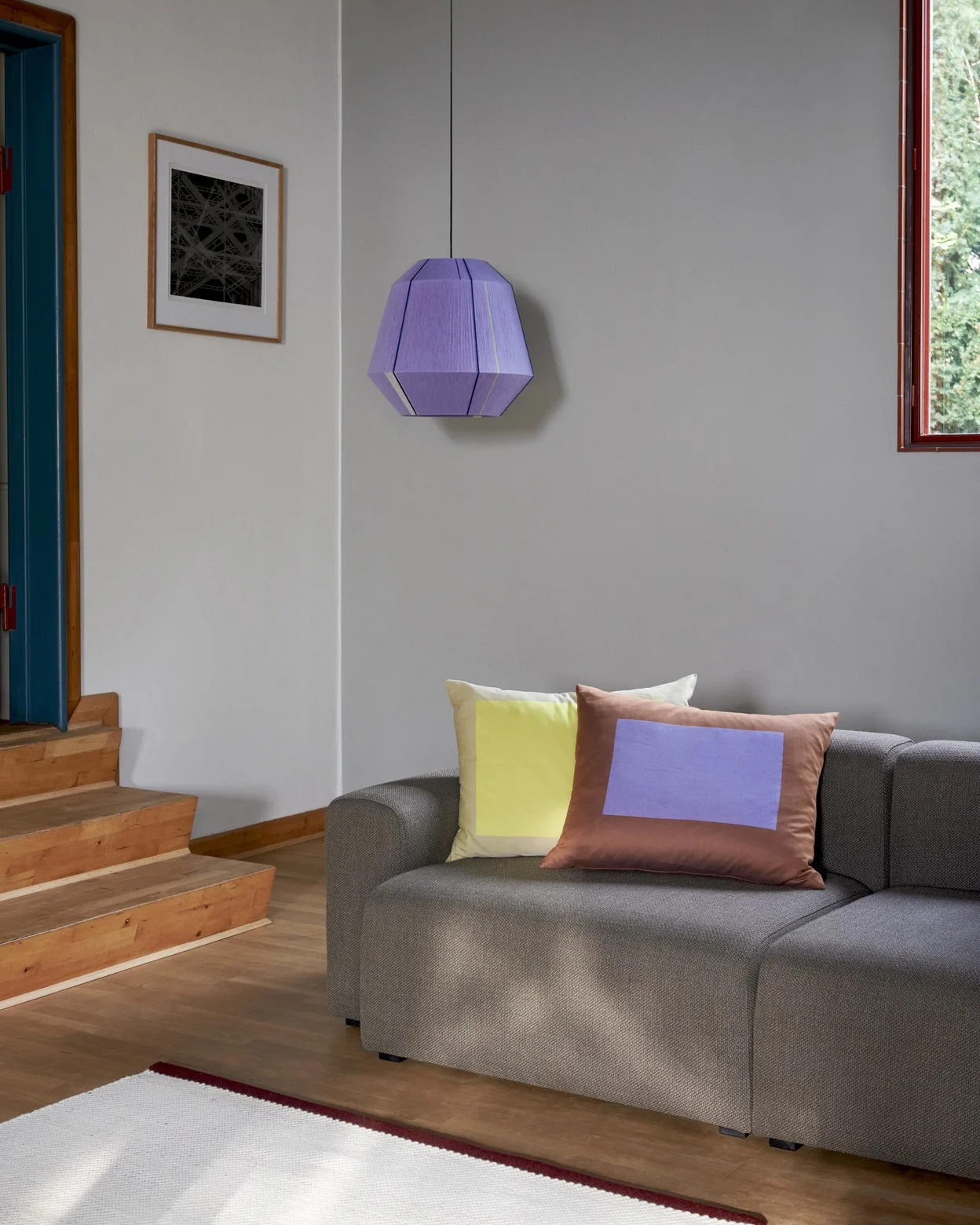 Ram Cushion Purple