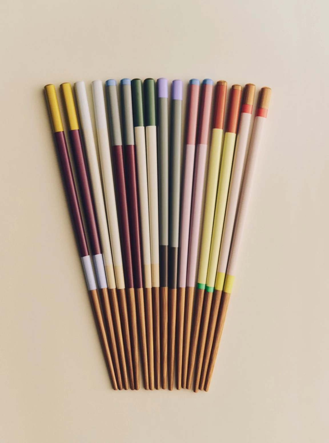 Colour Sticks Set of 4 Subtle