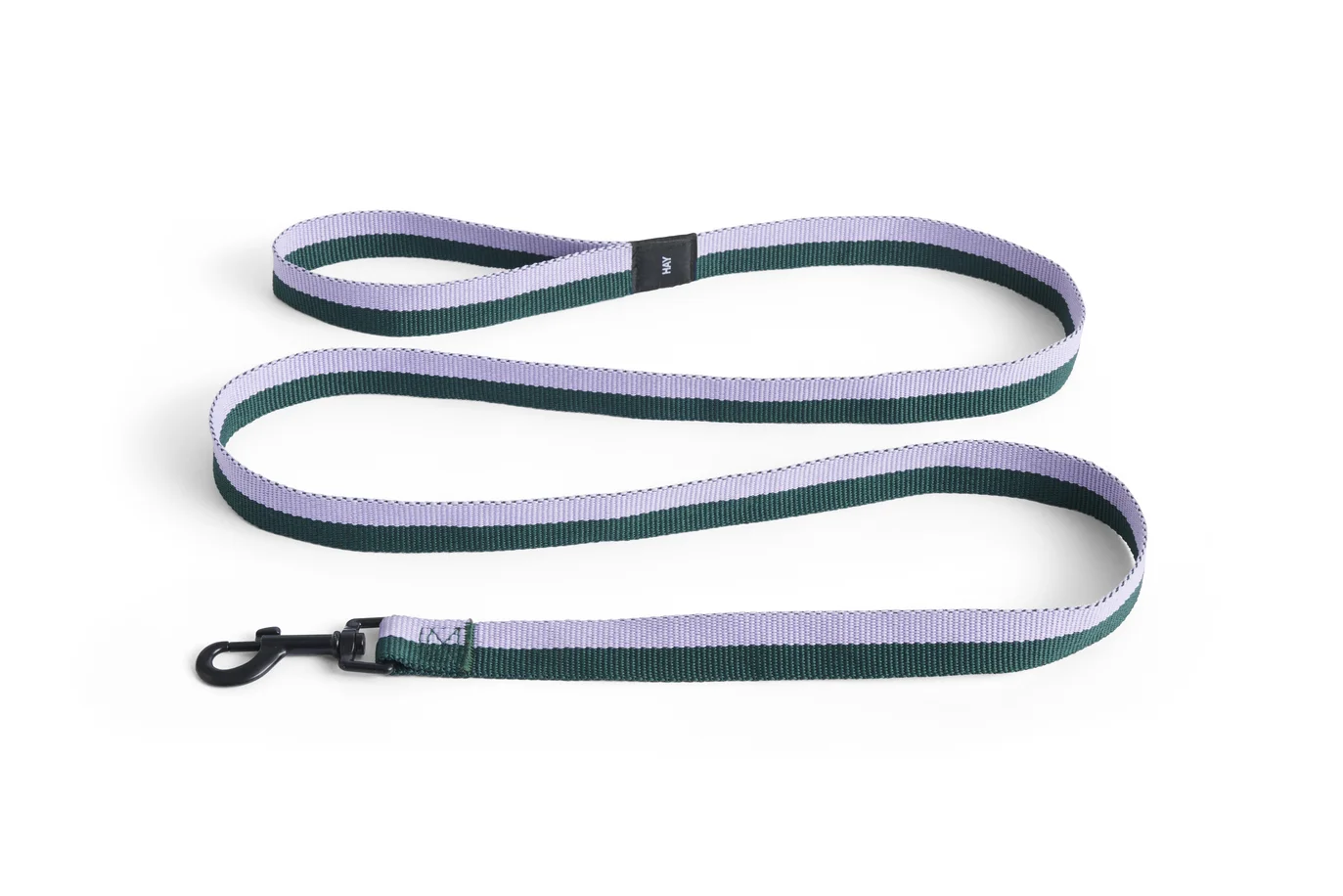 HAY Dogs Leash Flat M/L Lavender, green