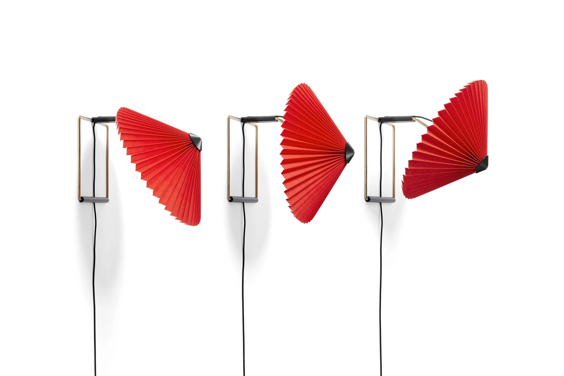 Matin Wall Lamp 300 Bright red