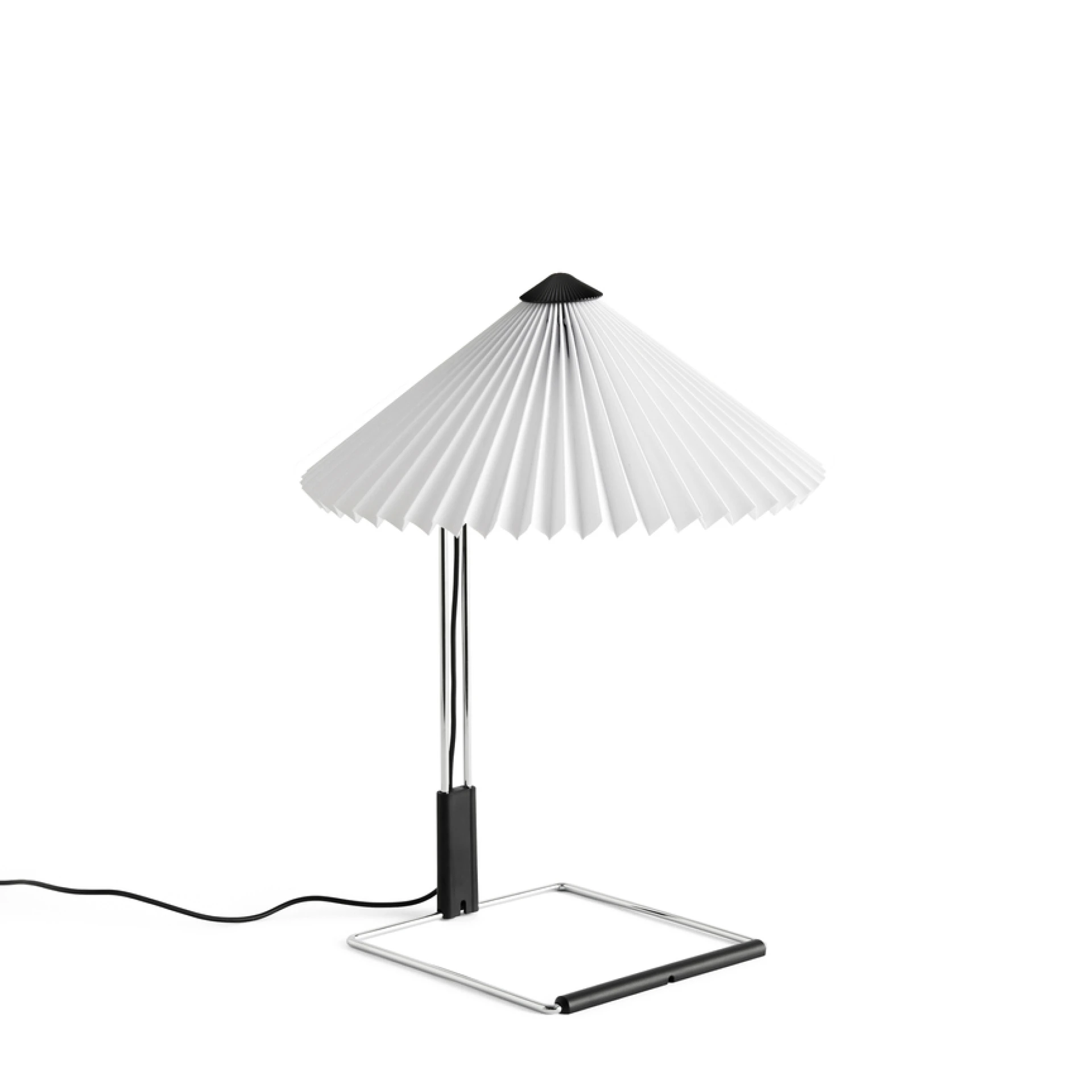 Matin Table Lamp Mirror Base 300 White