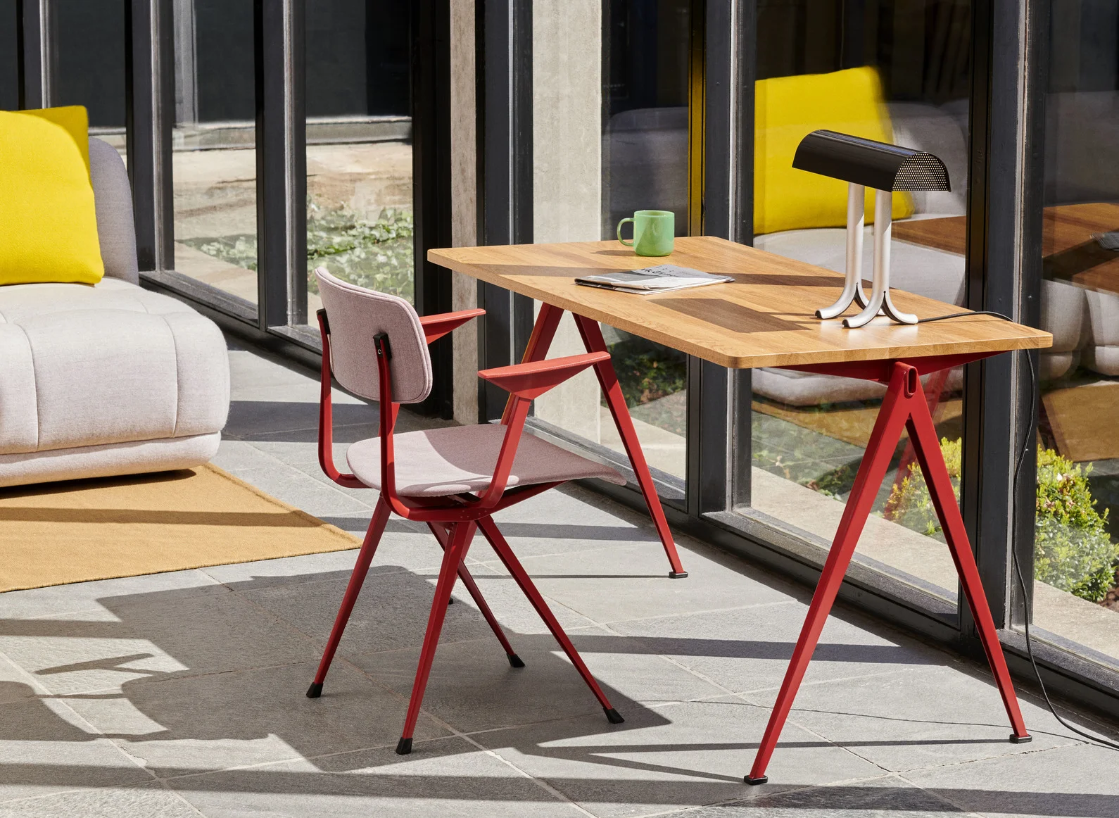 Anagram Table Lamp Iron black