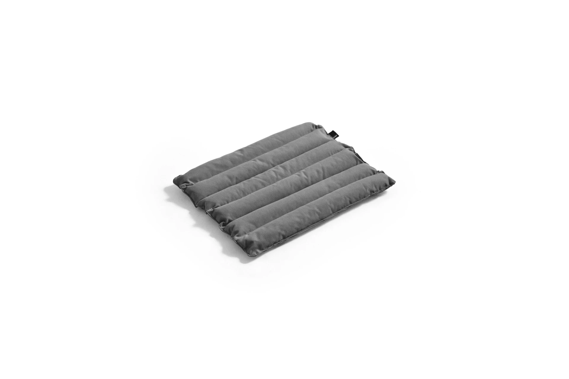 Quilted Seat Cushion for Traverse Chair Black pepper