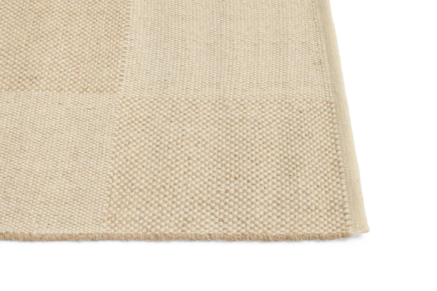 Check Rug W140 x L200 Sand S Check