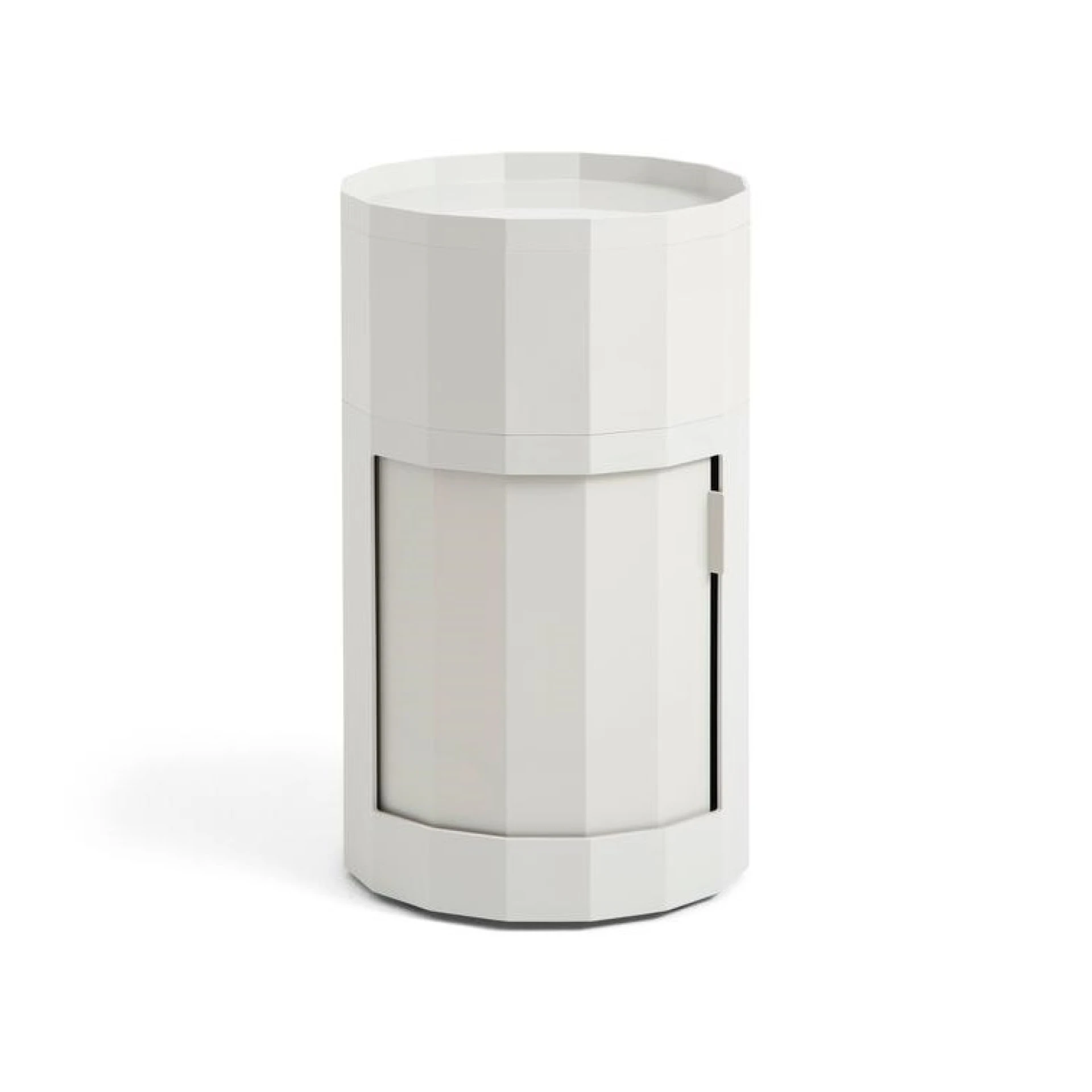 Facet Cabinet incl. feet and castors High Misty grey