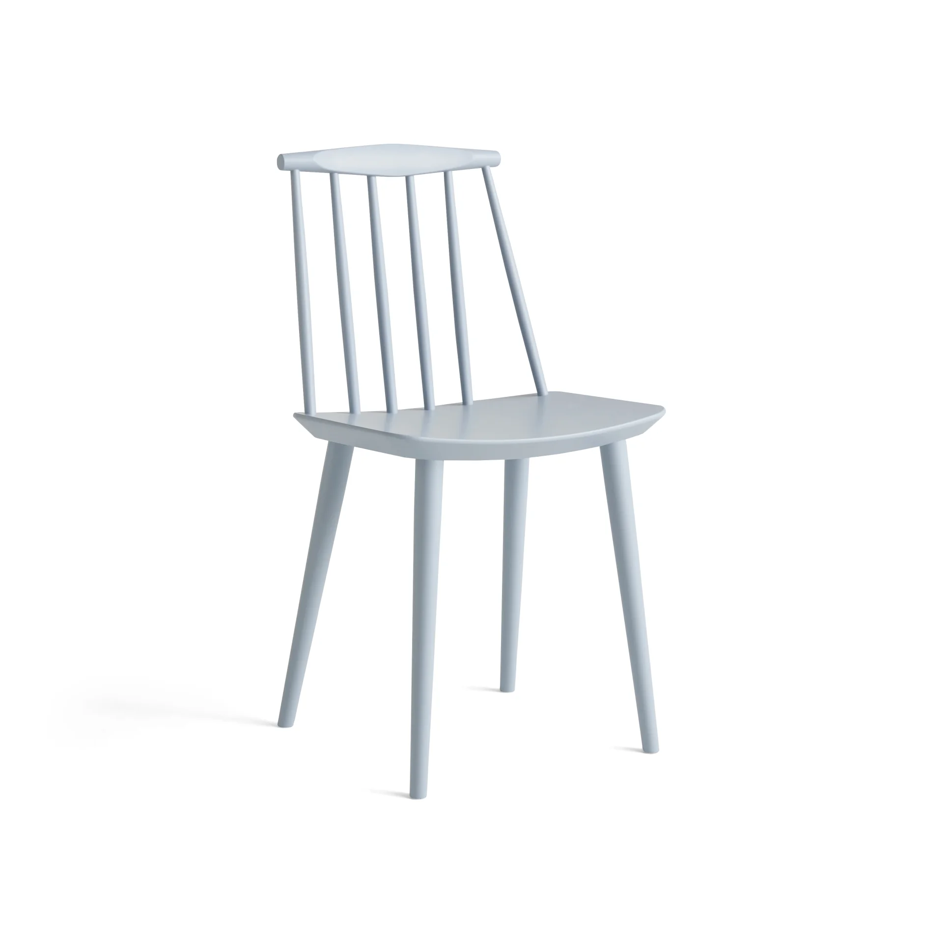 J77 Chair Beech Slate blue