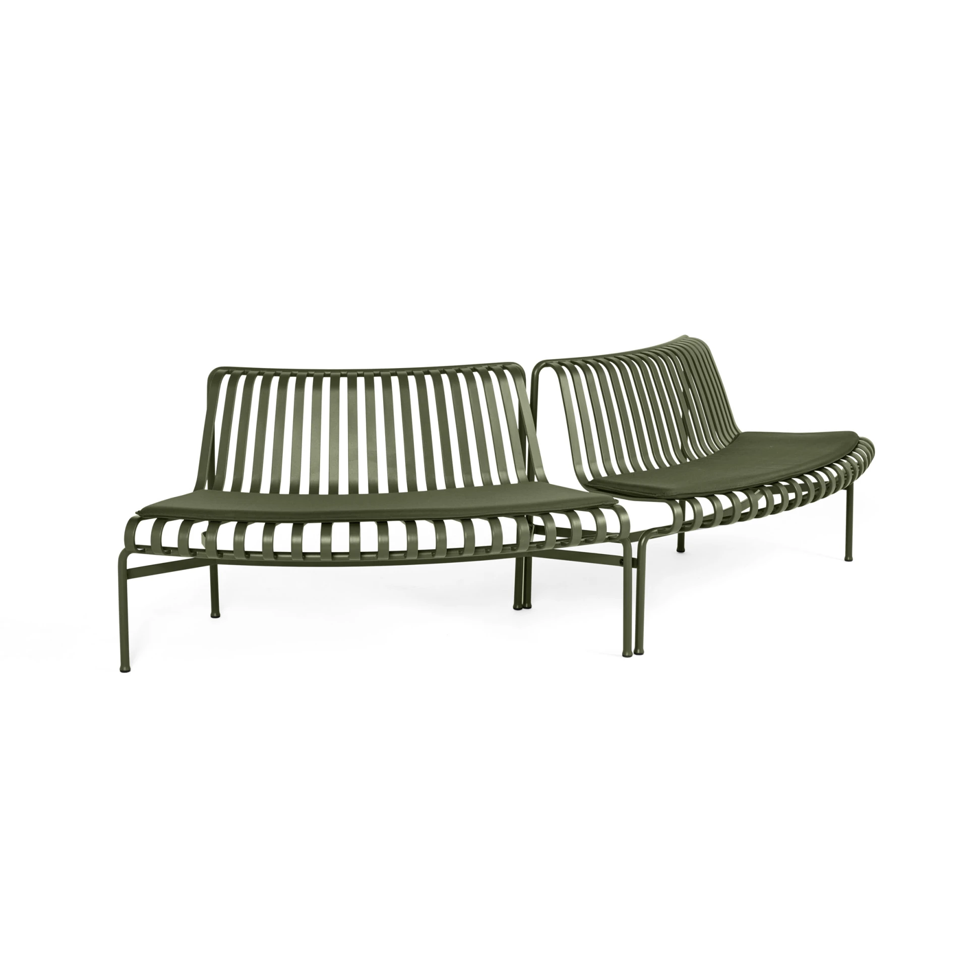 Palissade Park Dining Bench Cushion Out Out Set of 2