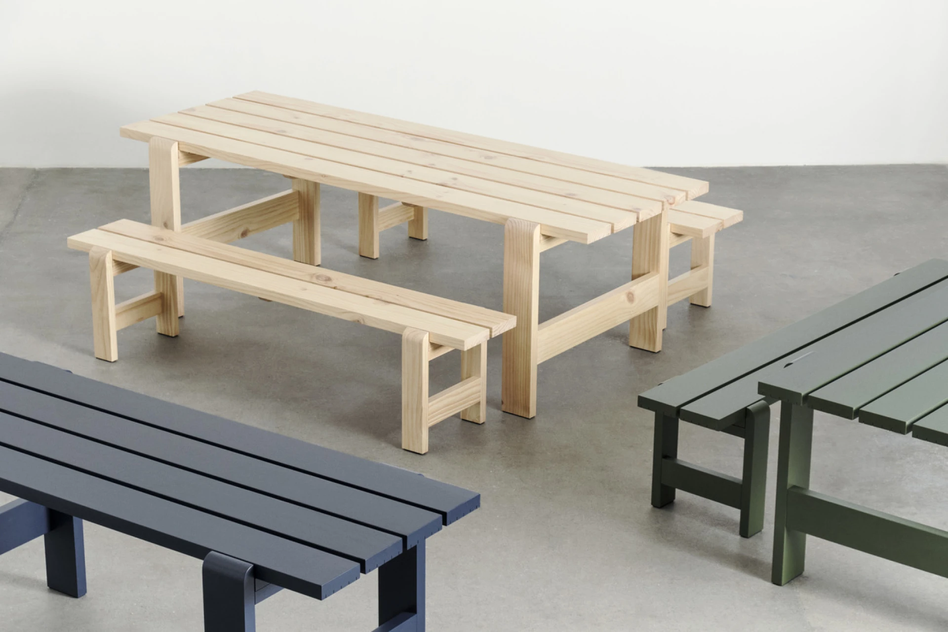 Weekday Table L180 Olive