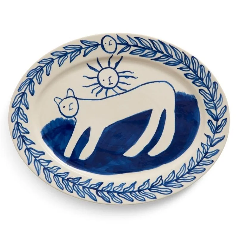 La Pittura Oval Serving Platter L36,5 Charlotte