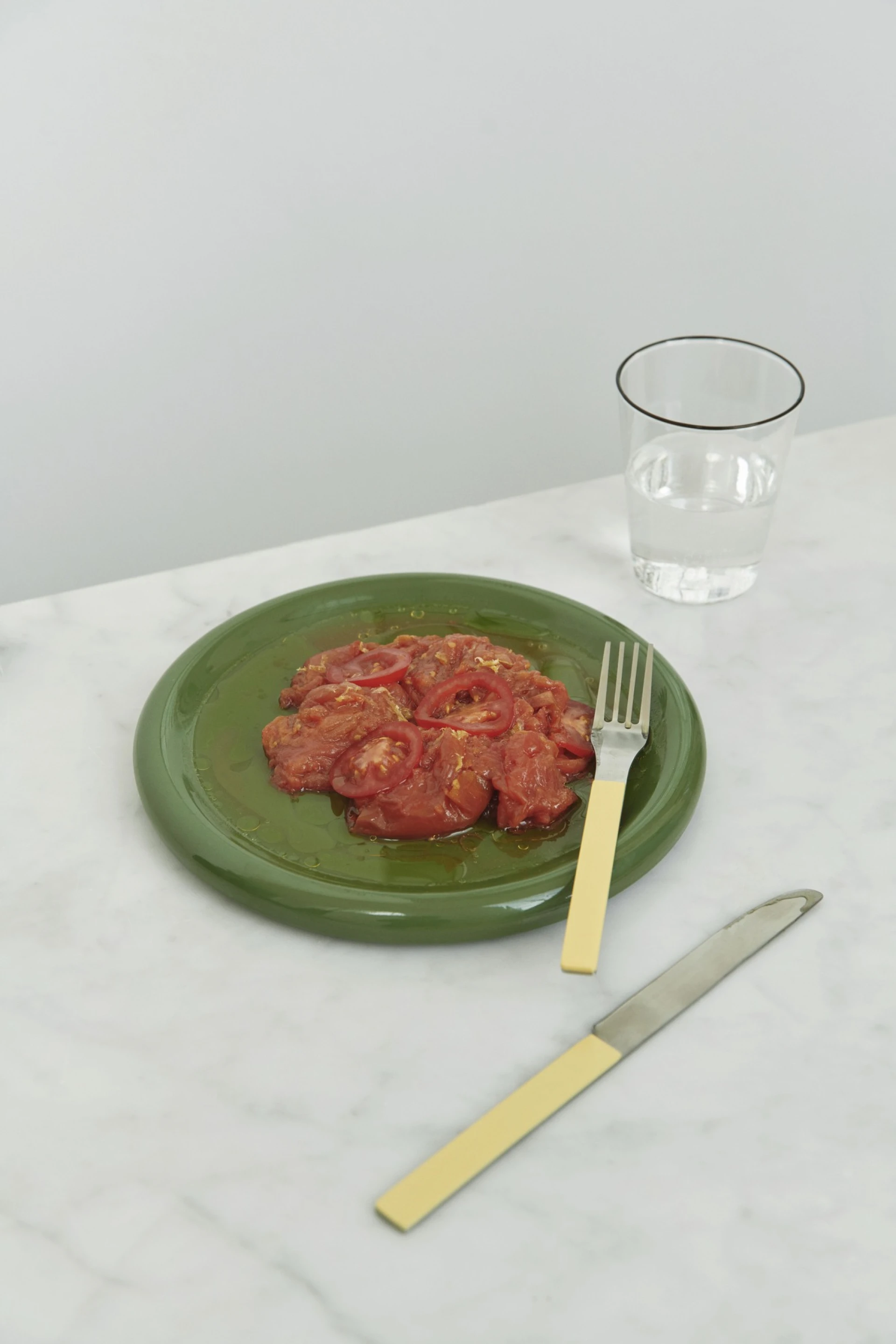 Barro Plate Set of 2 Ø18 Green