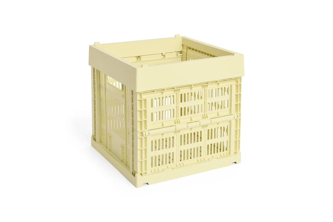 HAY Colour Crate Cube Light yellow