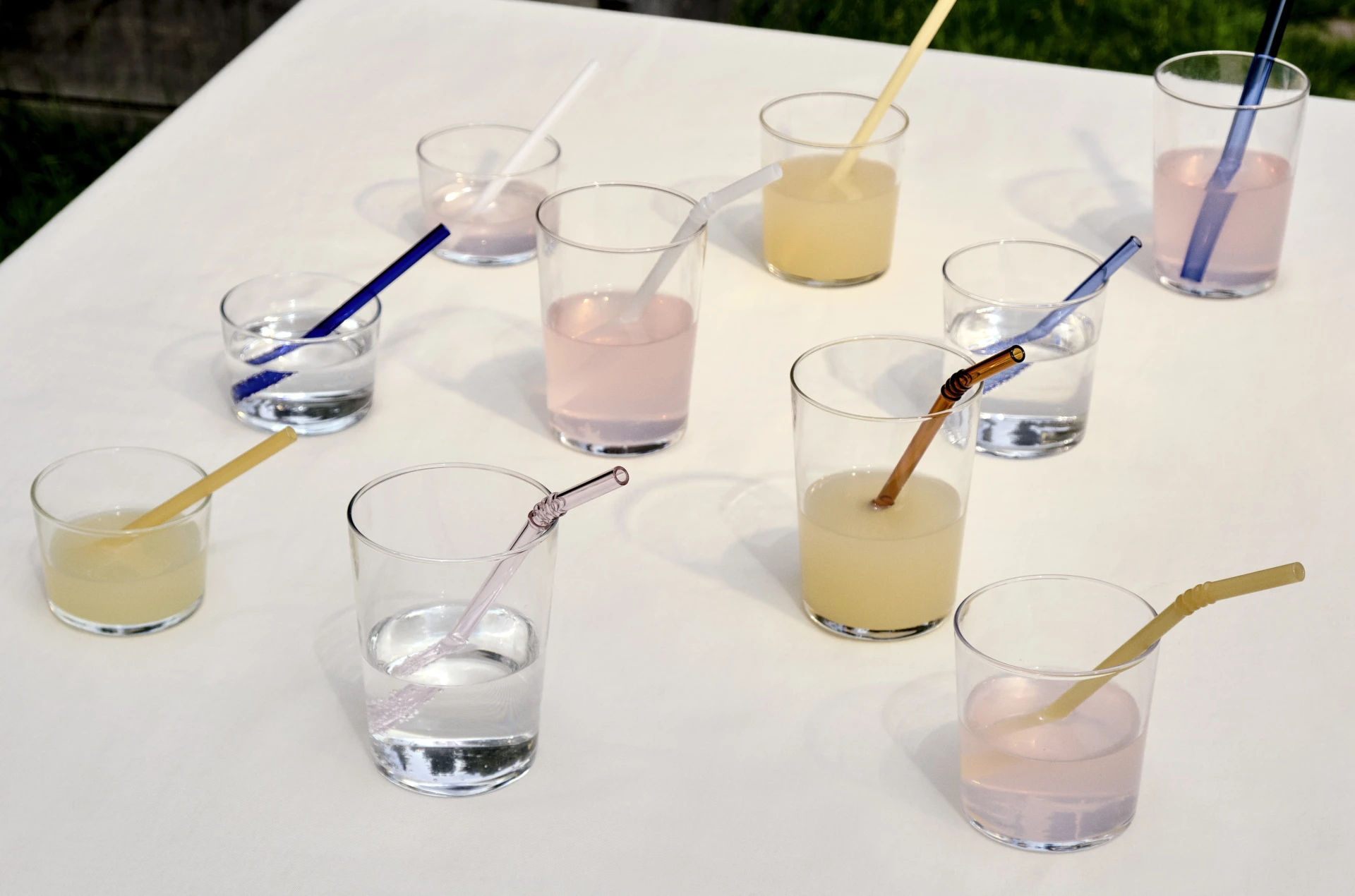 Sip Cocktail Straw Set of 4 Opaque mix