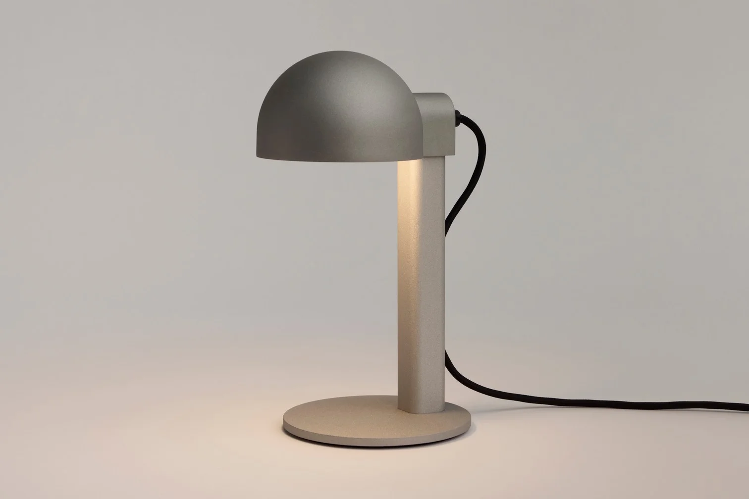 Posto Table Lamp Silver grey