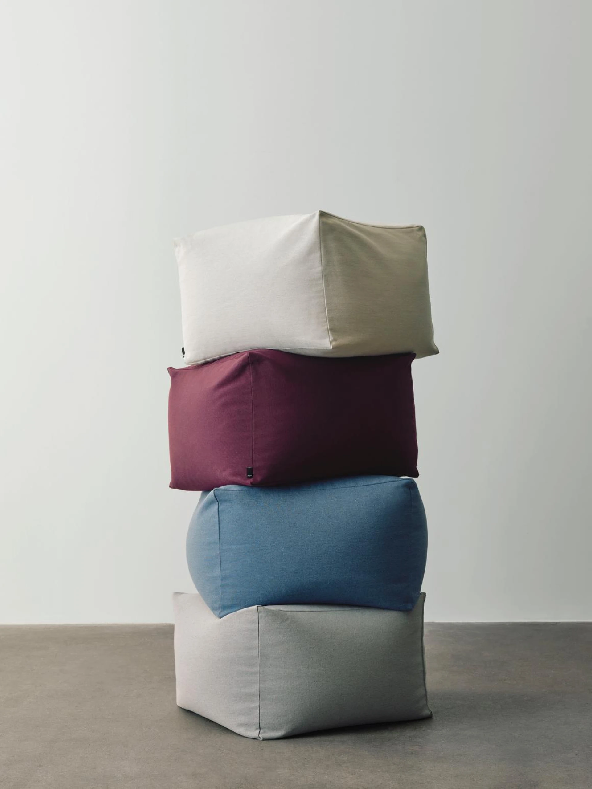 Pouf Story Burgundy