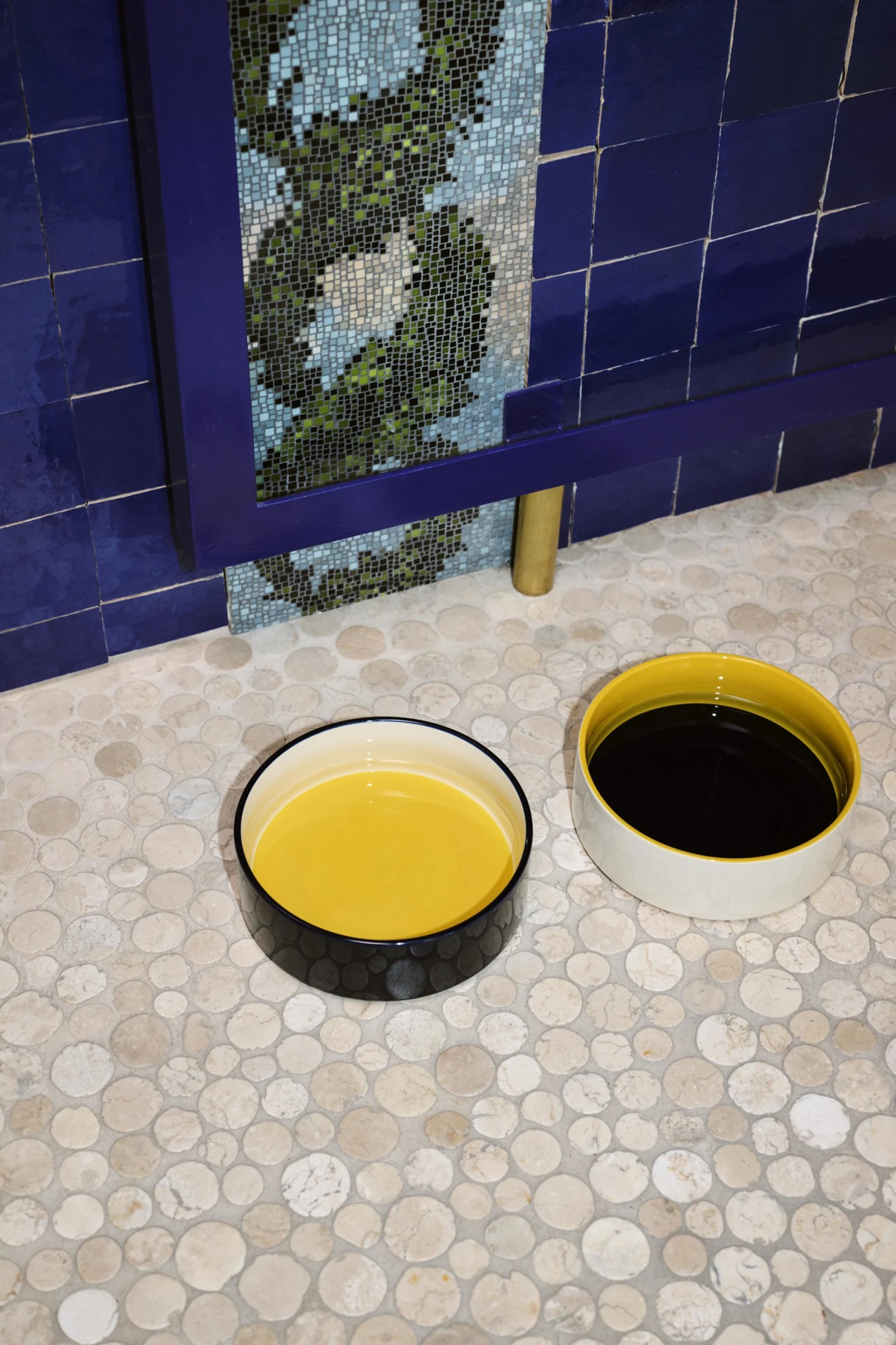 HAY Dogs Bowl Large Blue, yellow