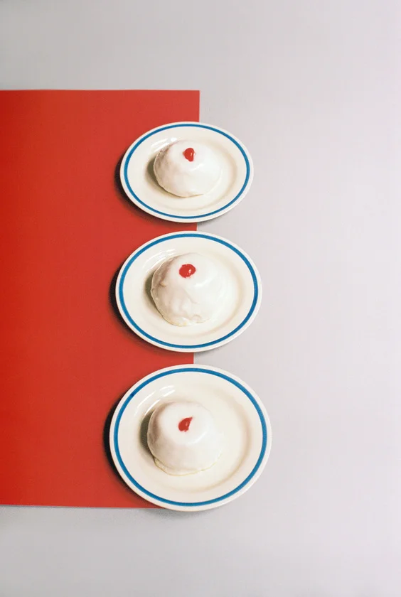 Sobremesa Plate 18,5 Set of 2 Blue