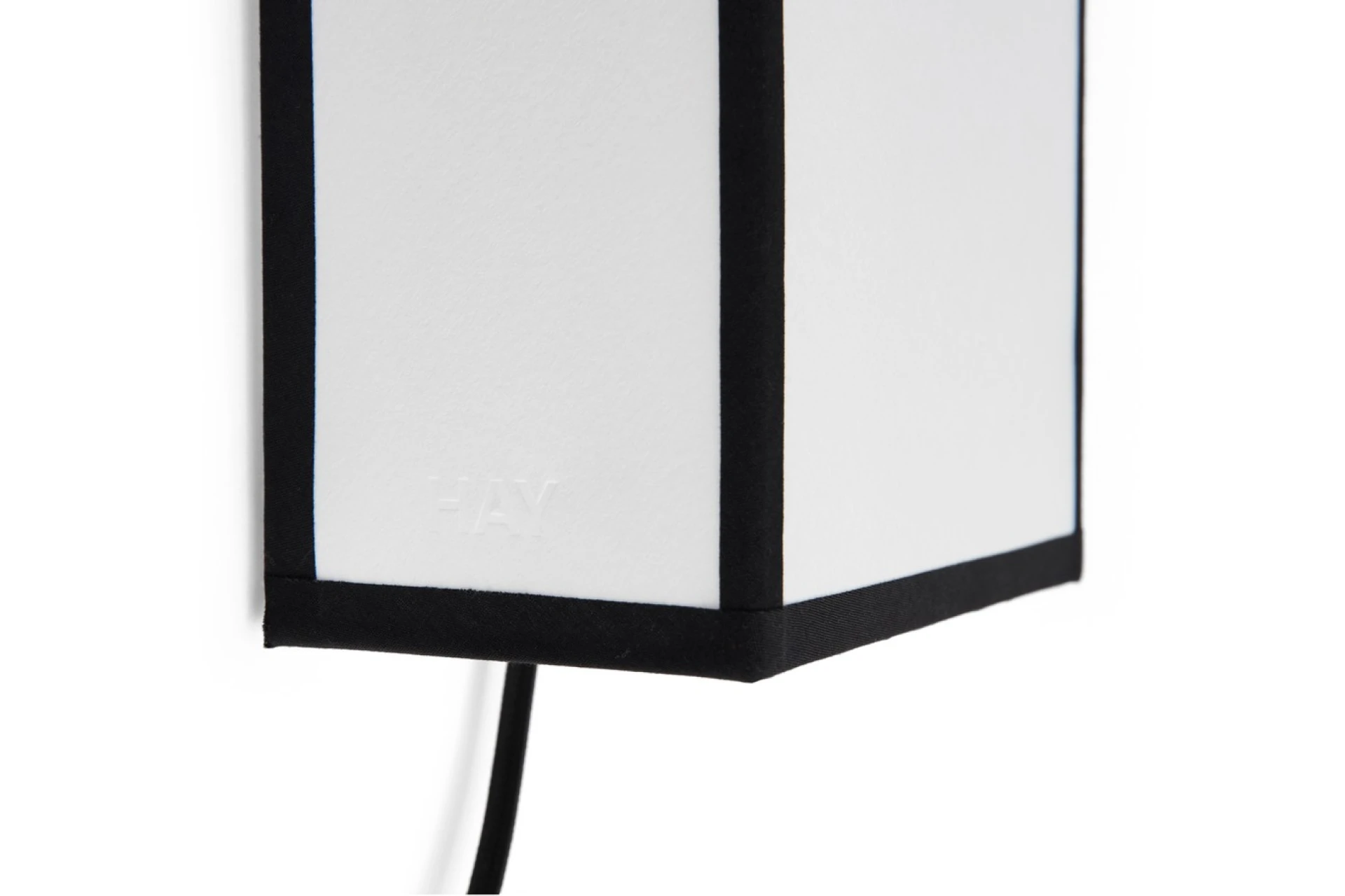 Ava Square Wall Lamp White