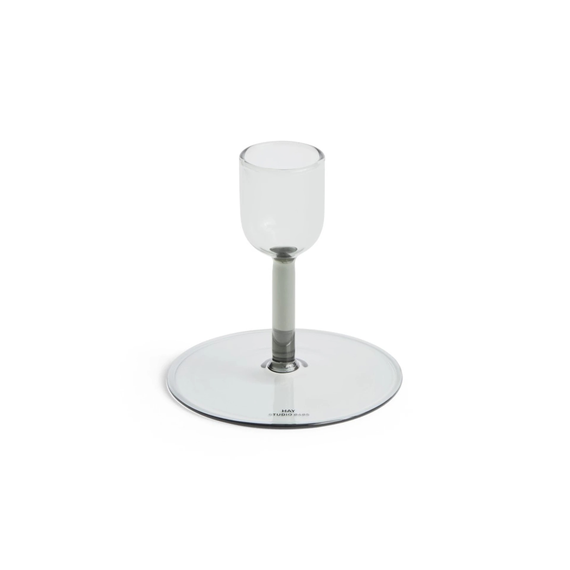 Tiny Candleholder Straight Grey