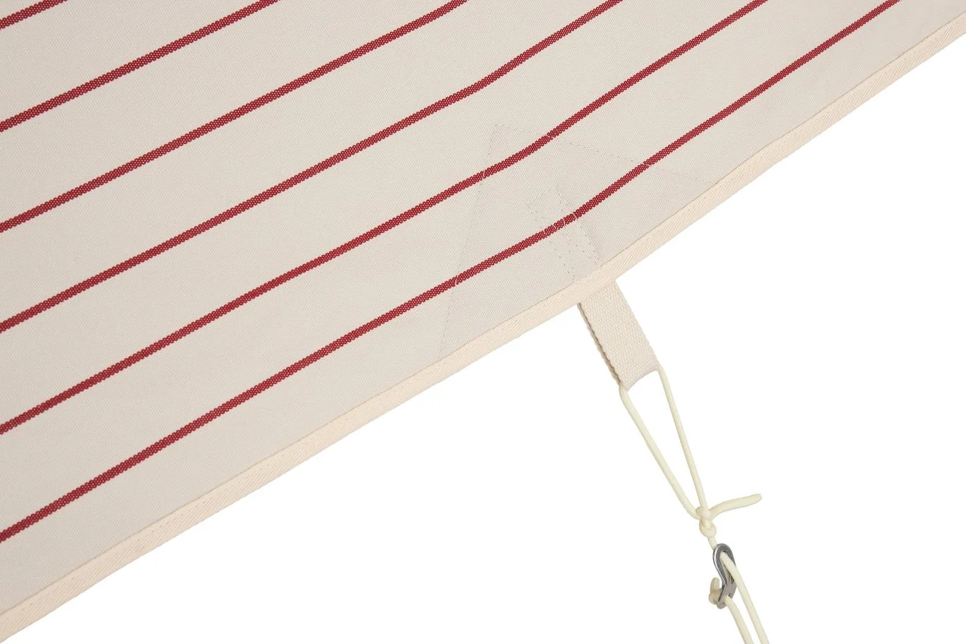 Outdoor Market Canopy Beige red stripe