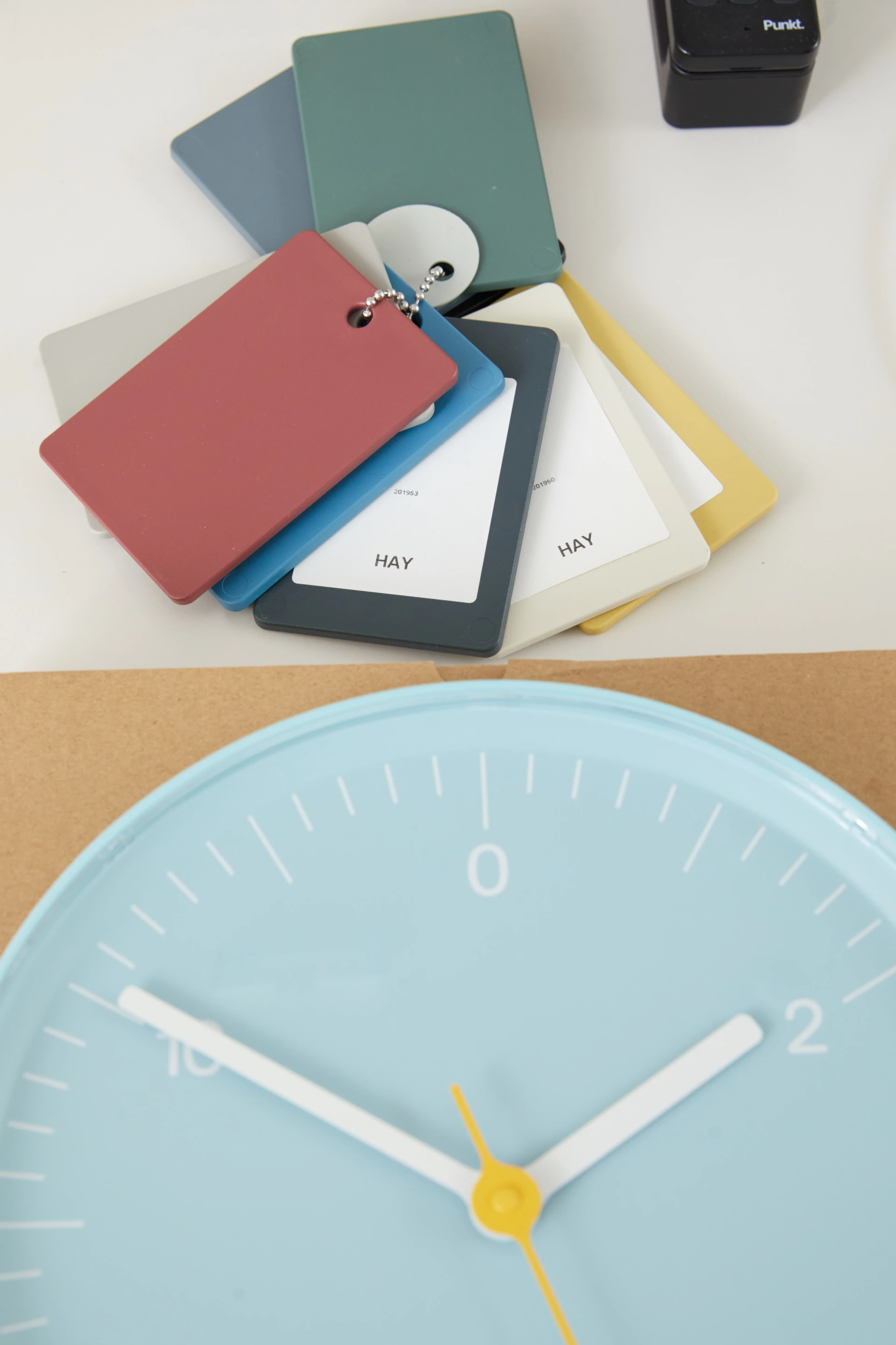 Wall Clock Blue