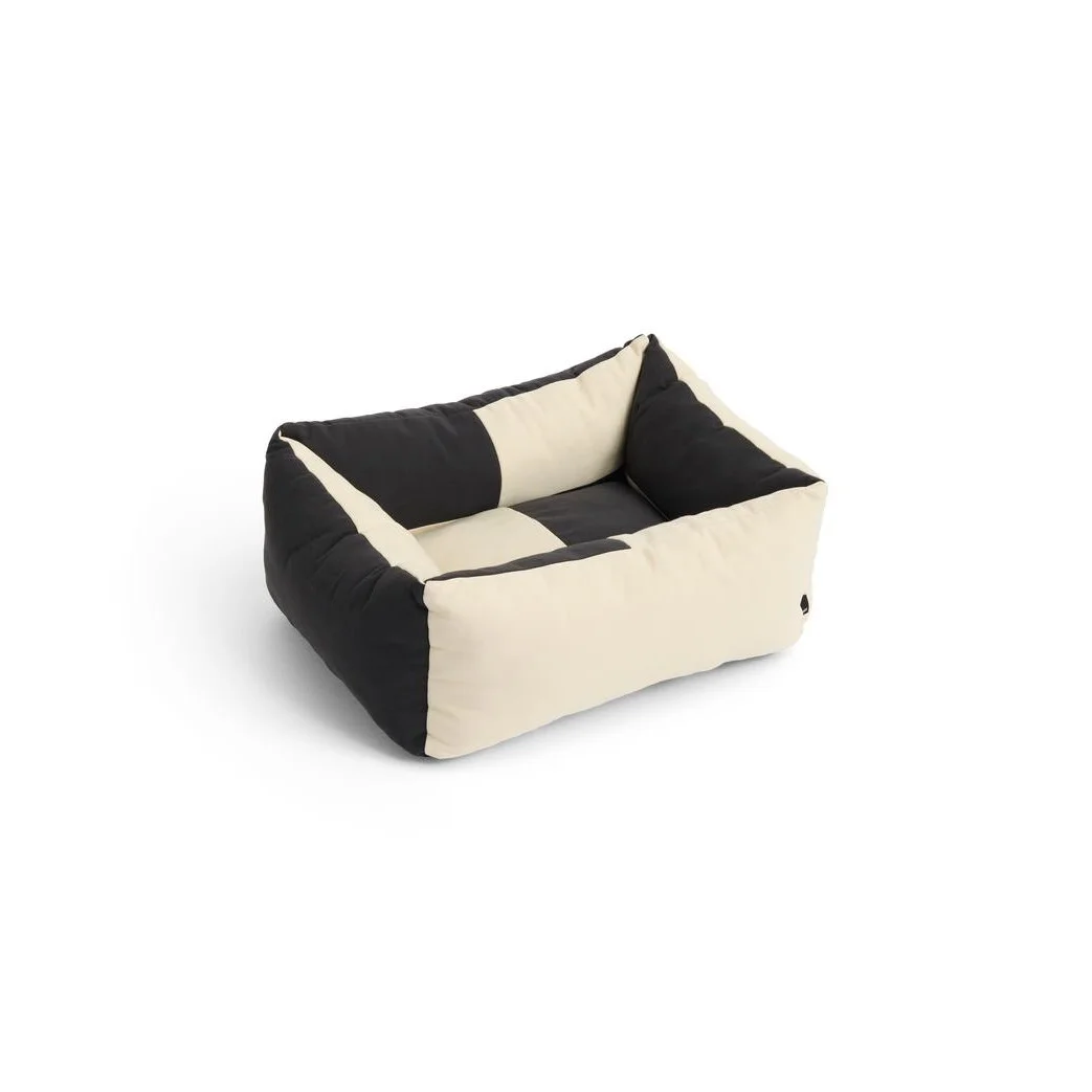 HAY Dogs Bed Zip X-Small Black, white