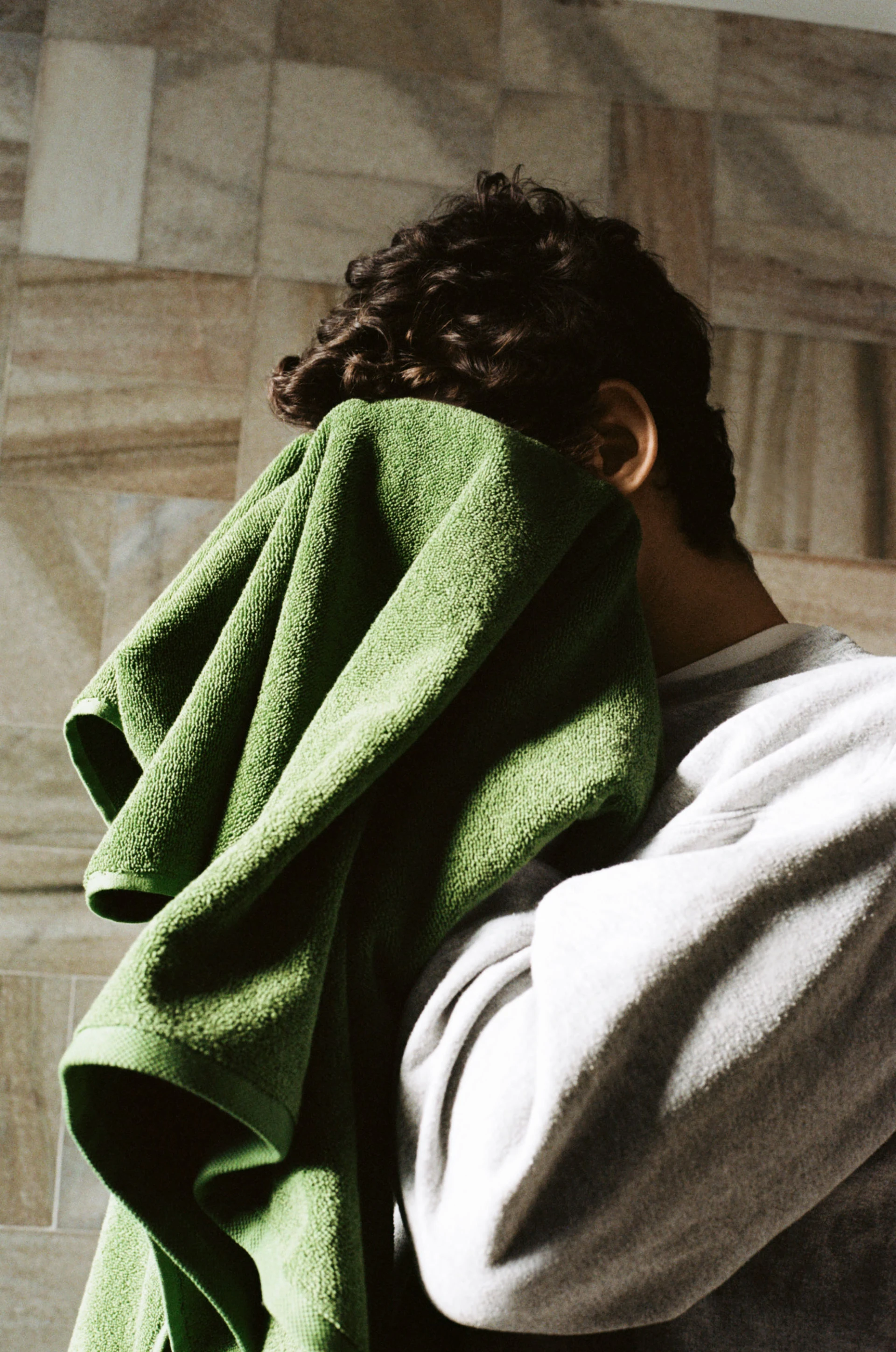 Mono Bath Towel Matcha