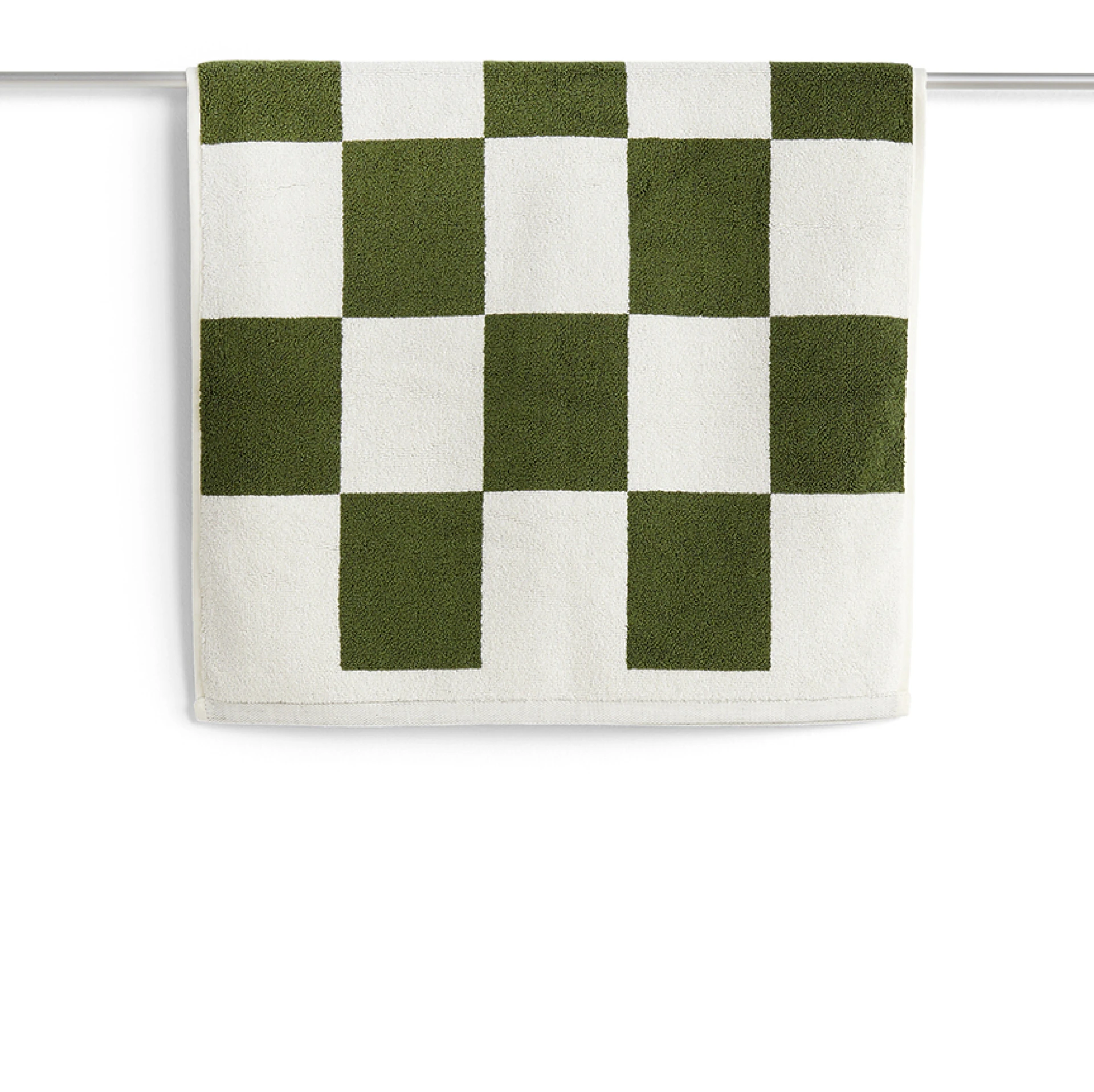 Check Bath Mat Matcha