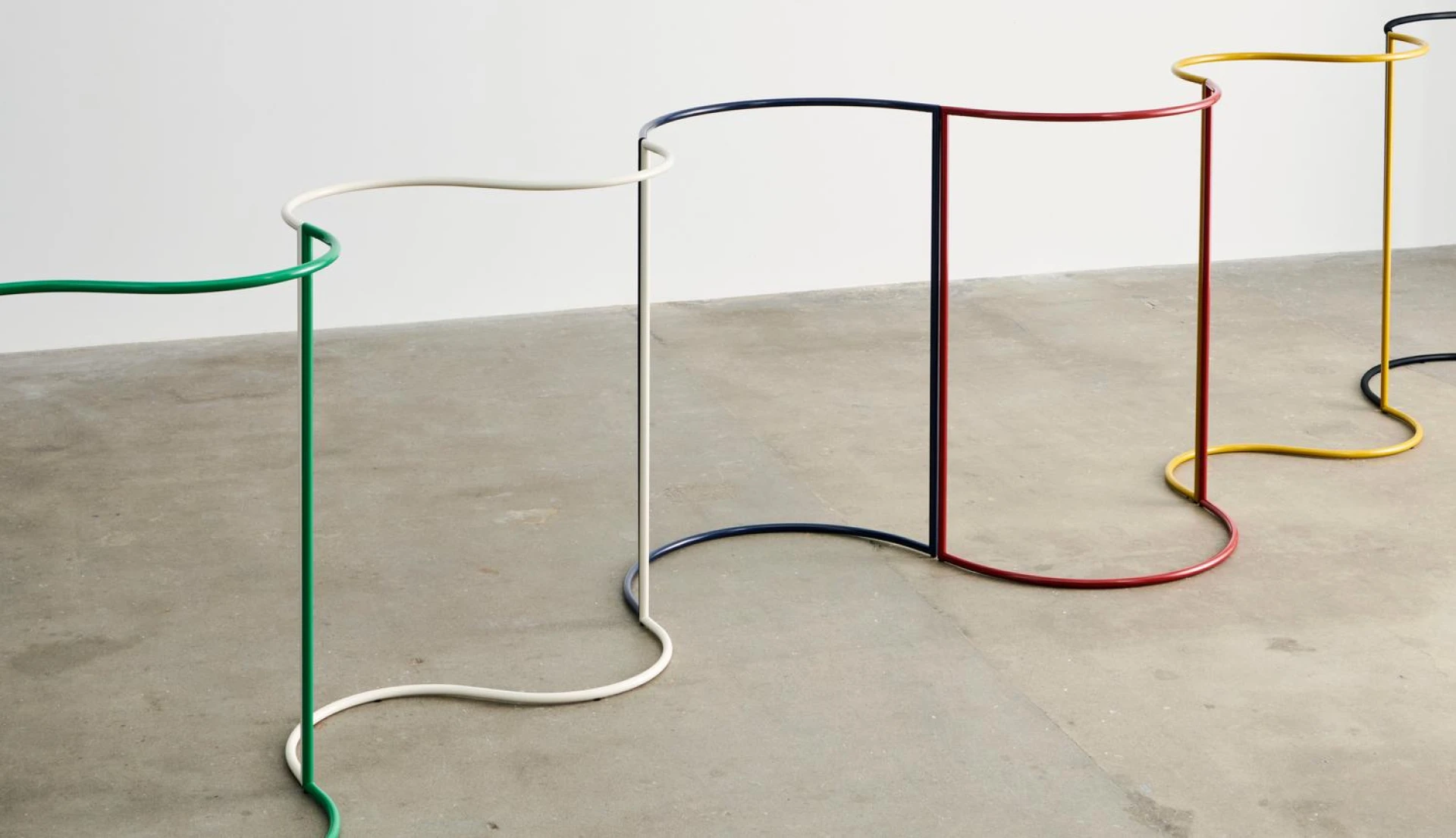 Colour Rack S-Shape Jungle green