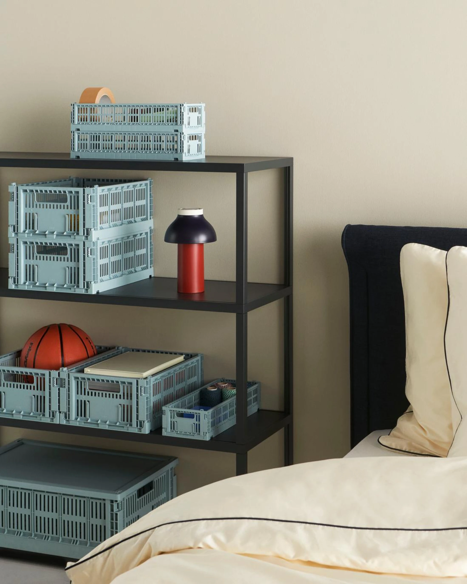 HAY Colour Crate Small Dusty blue