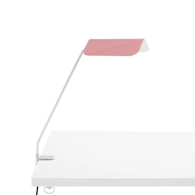 Apex Desk Clip Lamp Luis pink