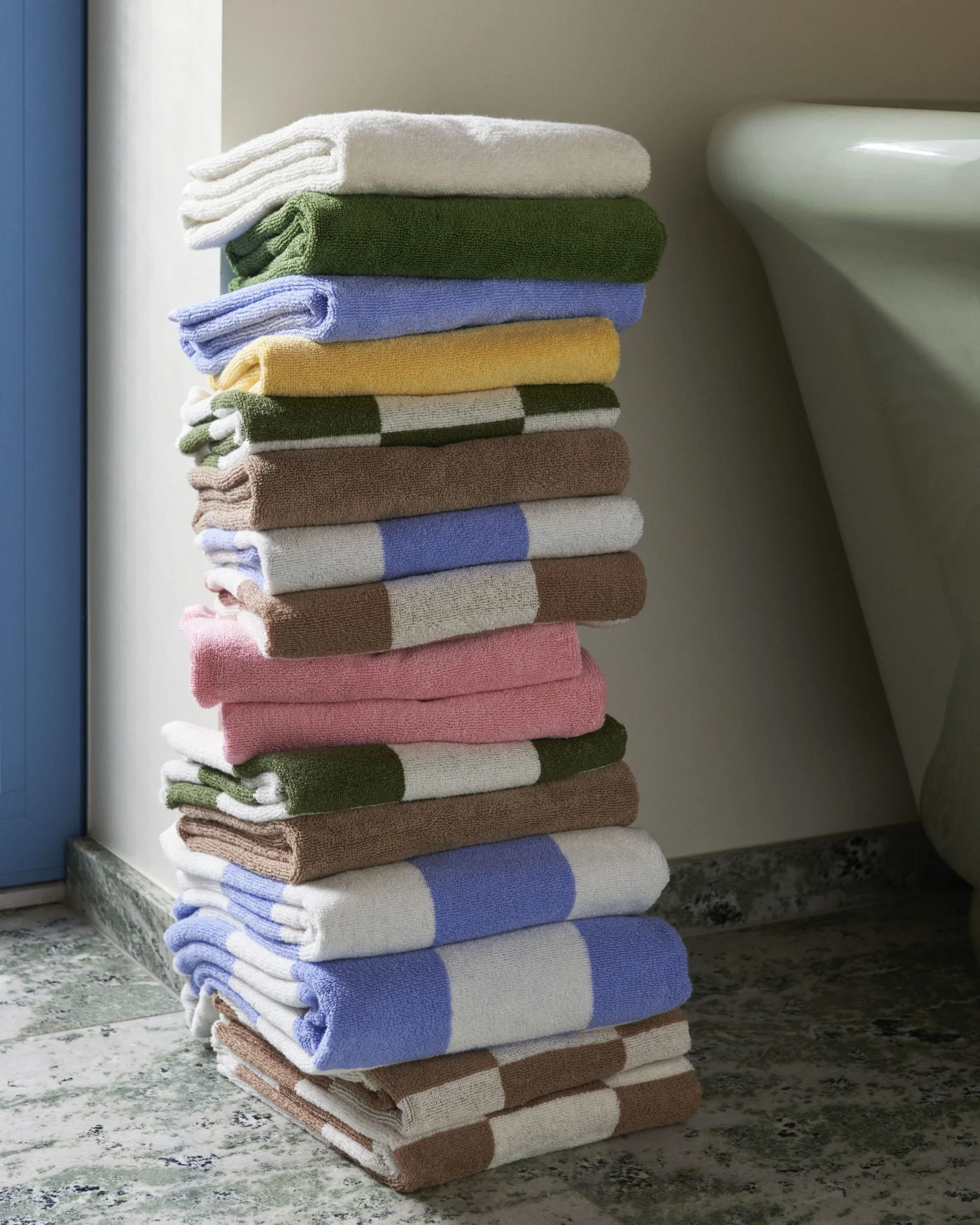 Mono Hand Towel Matcha